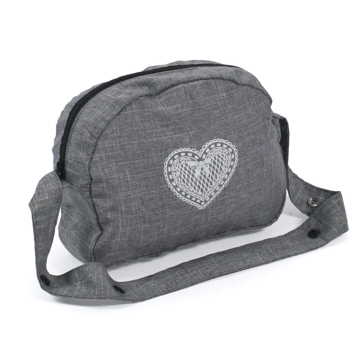 CHIC2000 Puppen Wickeltasche 853 76 Puppen-Wickeltasche, Jeans Grey