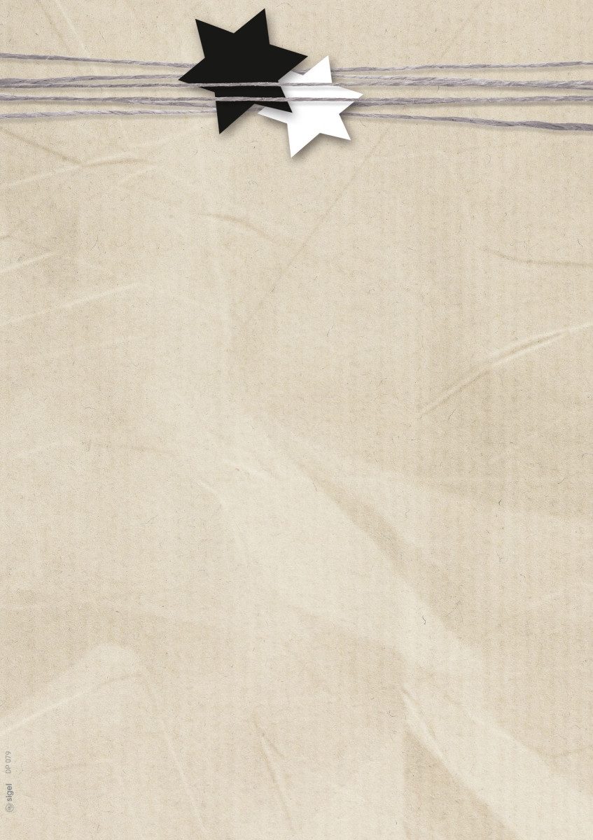 Sigel Designpapier Weihnachts-Motiv-Papier A4 90g VE=100 Blatt Christmas Wrapping