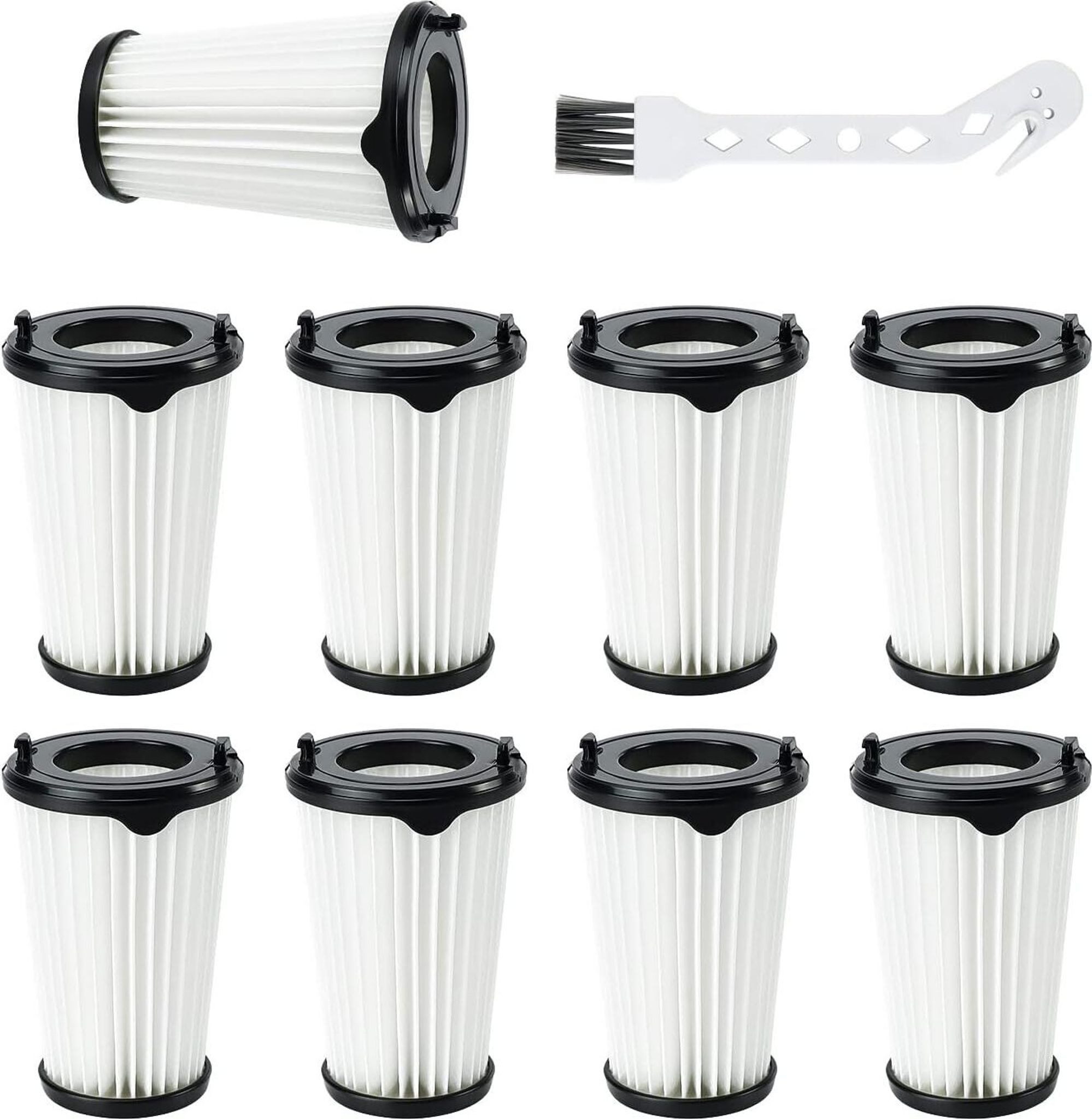 FELIXLEO Staubfilter 9 Stück CX7 Filter Ersatzfilter für AEG Akkustaubsauger CX7