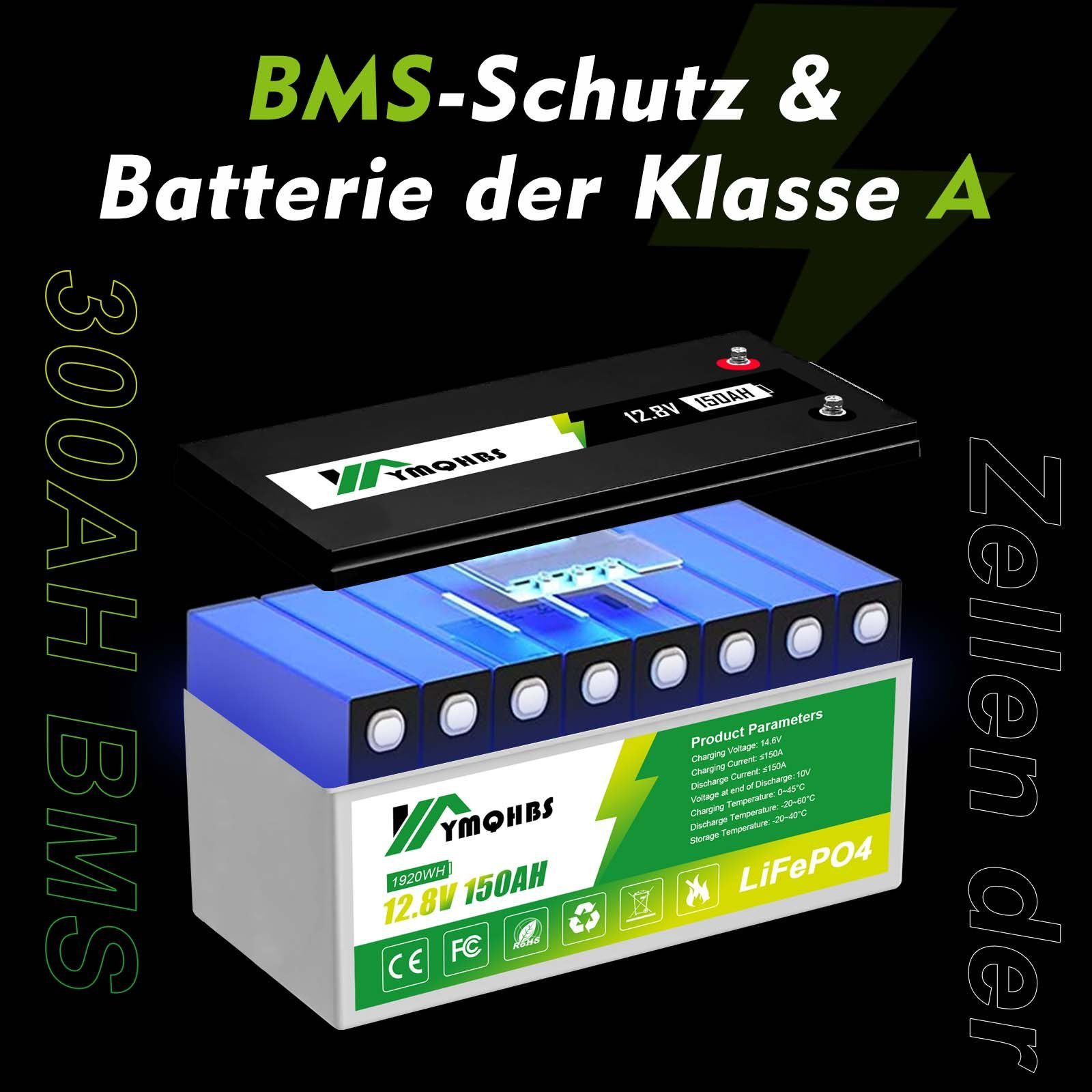 GLIESE Qualität höhere Solarakkus 12,8-V-Batterie, 150AH/300AH, Notfall-Batterie