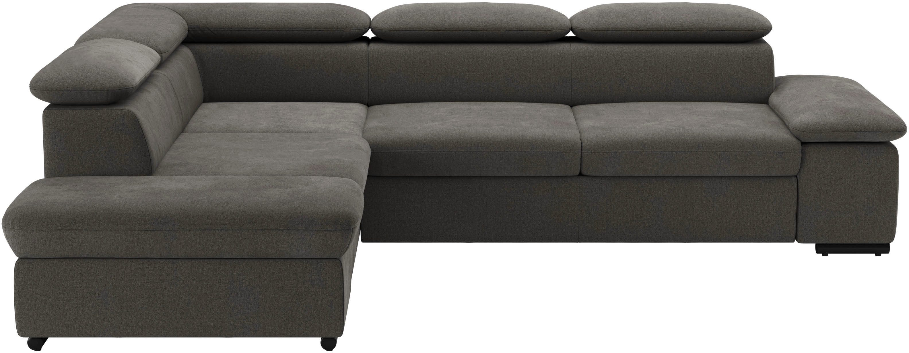 sit&more Ecksofa "Alcudia L-Form", mit Armteilverstellung, optional Kopftei günstig online kaufen