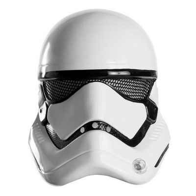 Rubie´s Verkleidungsmaske Star Wars - Stormtrooper Halbmaske für Kinder, Der ikonische Helm der imperialen Truppen als einfache Halbmaske