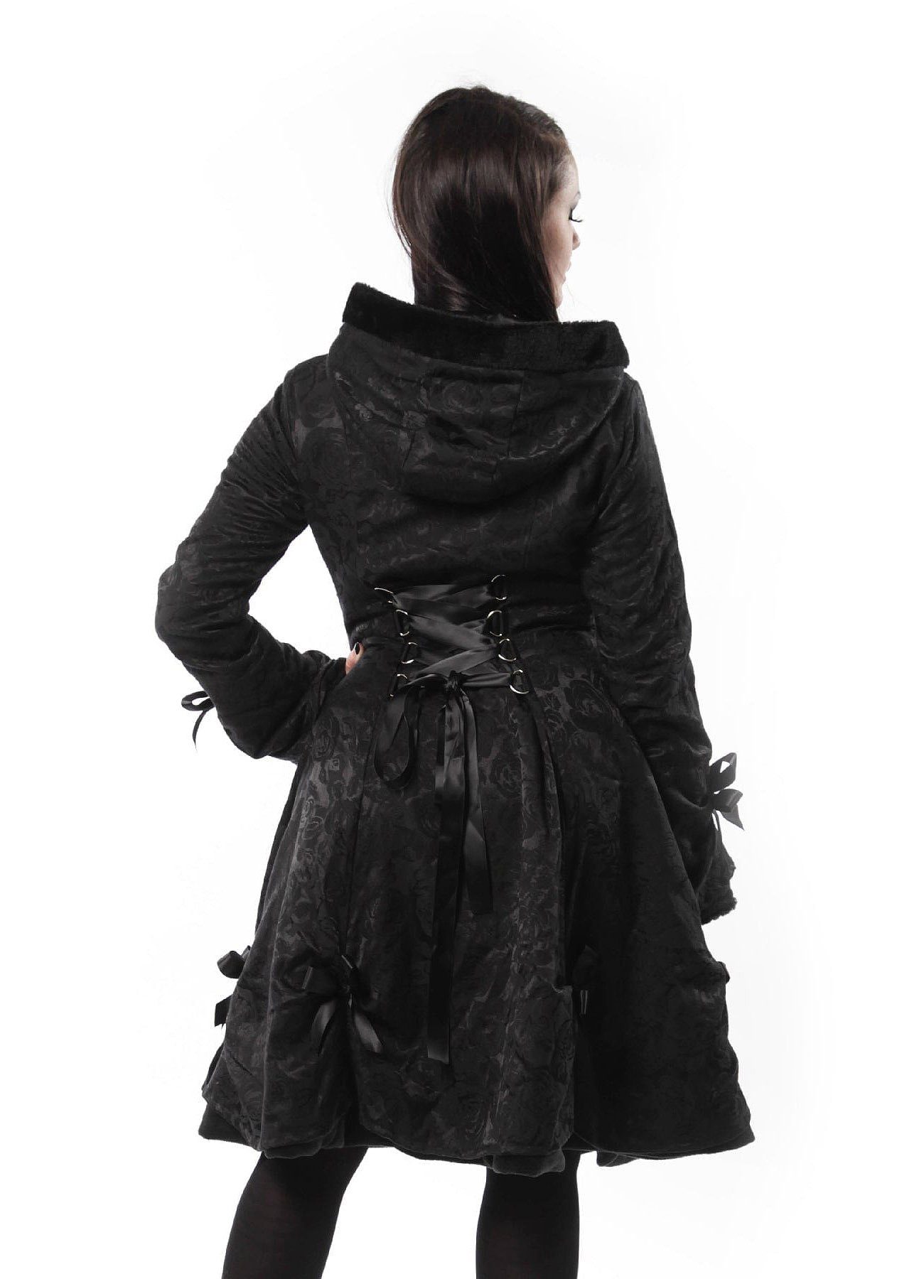 Poizen Industries Wintermantel Alice Coat Black günstig online kaufen