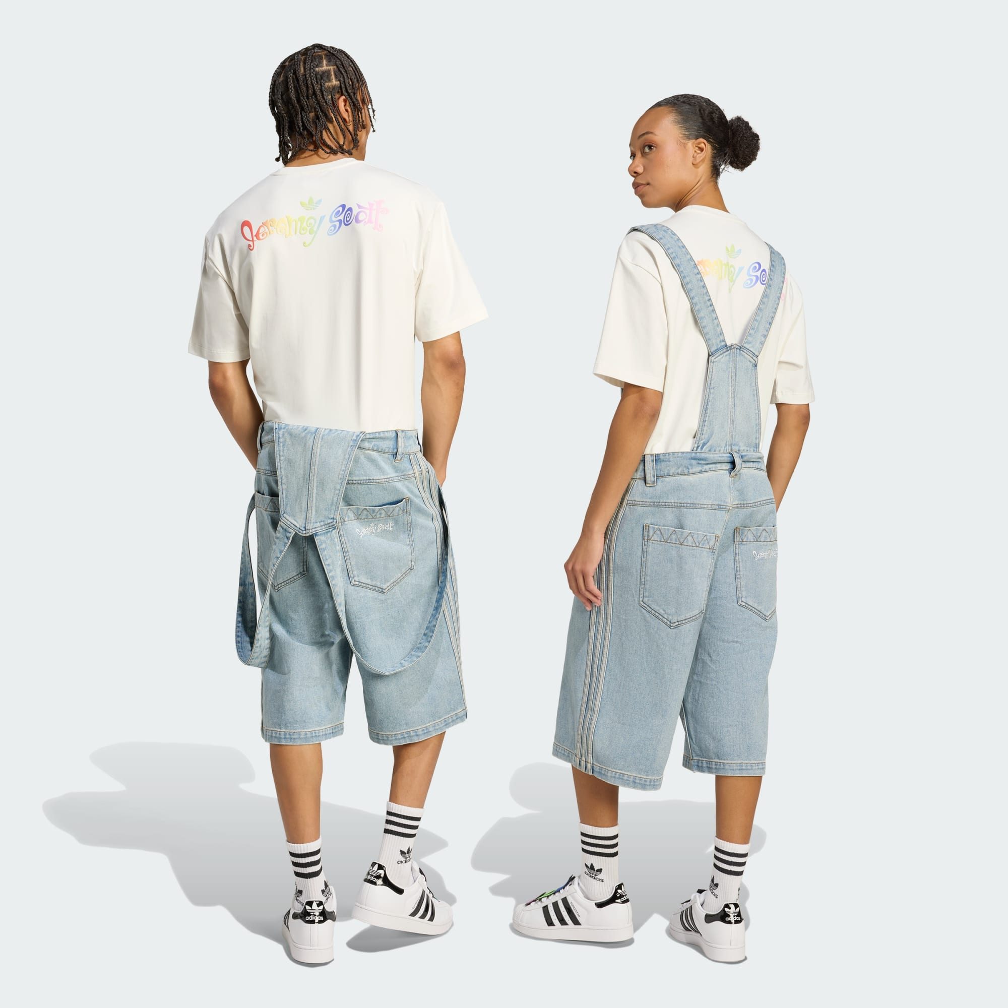 adidas Originals Latzhose ADIDAS X JEREMY SCOTT DENIM LATZHOSE (1-tlg) günstig online kaufen