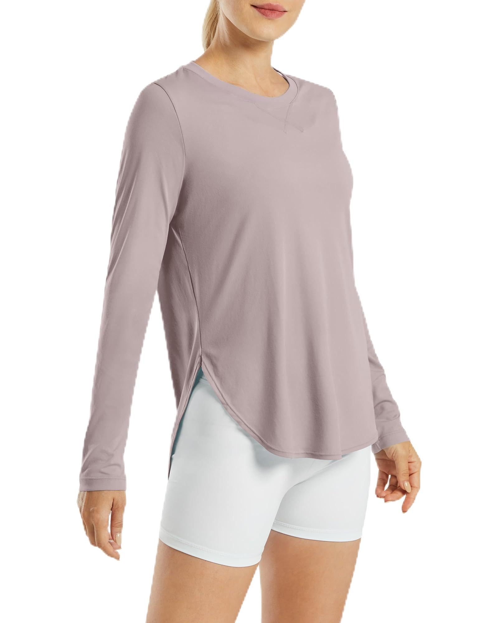 G4Free Trainingsshirt Damen Sport Shirts Langarmshirt Sonnenschutz Shirt UV Schutz UPF 50+ Laufshirt Rashguards Yoga Funktionsshirt Fitness