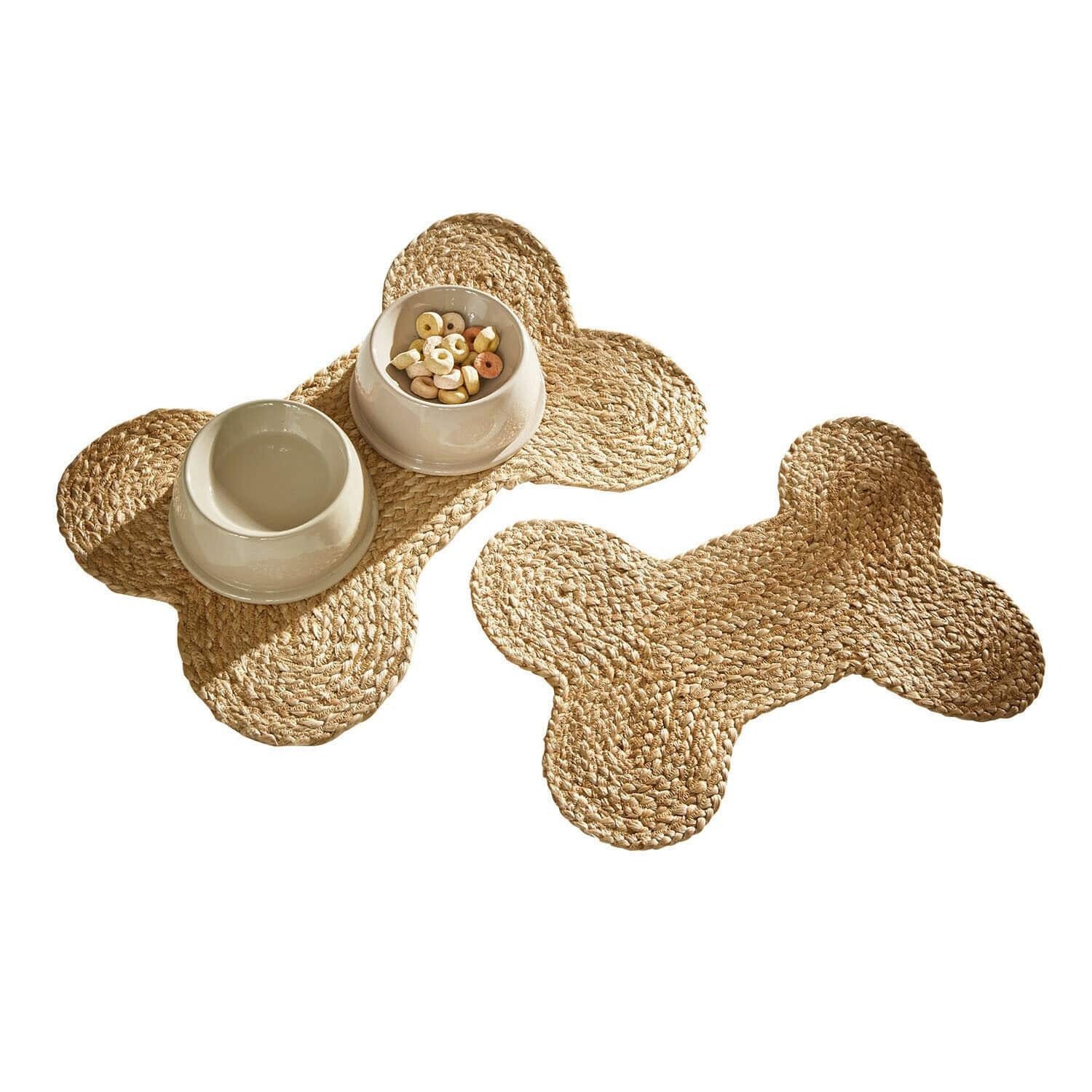 Mirabeau Futternapf Futternapfunterlage 2er Set Rinley braun