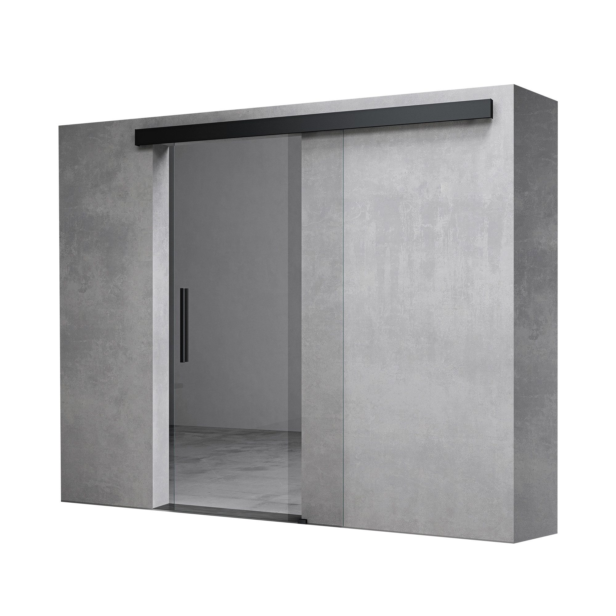 Mai & Mai Glasschiebetür Schiebetür Schwebetür H:2050mm ESG 8mm Amalfi20 günstig online kaufen