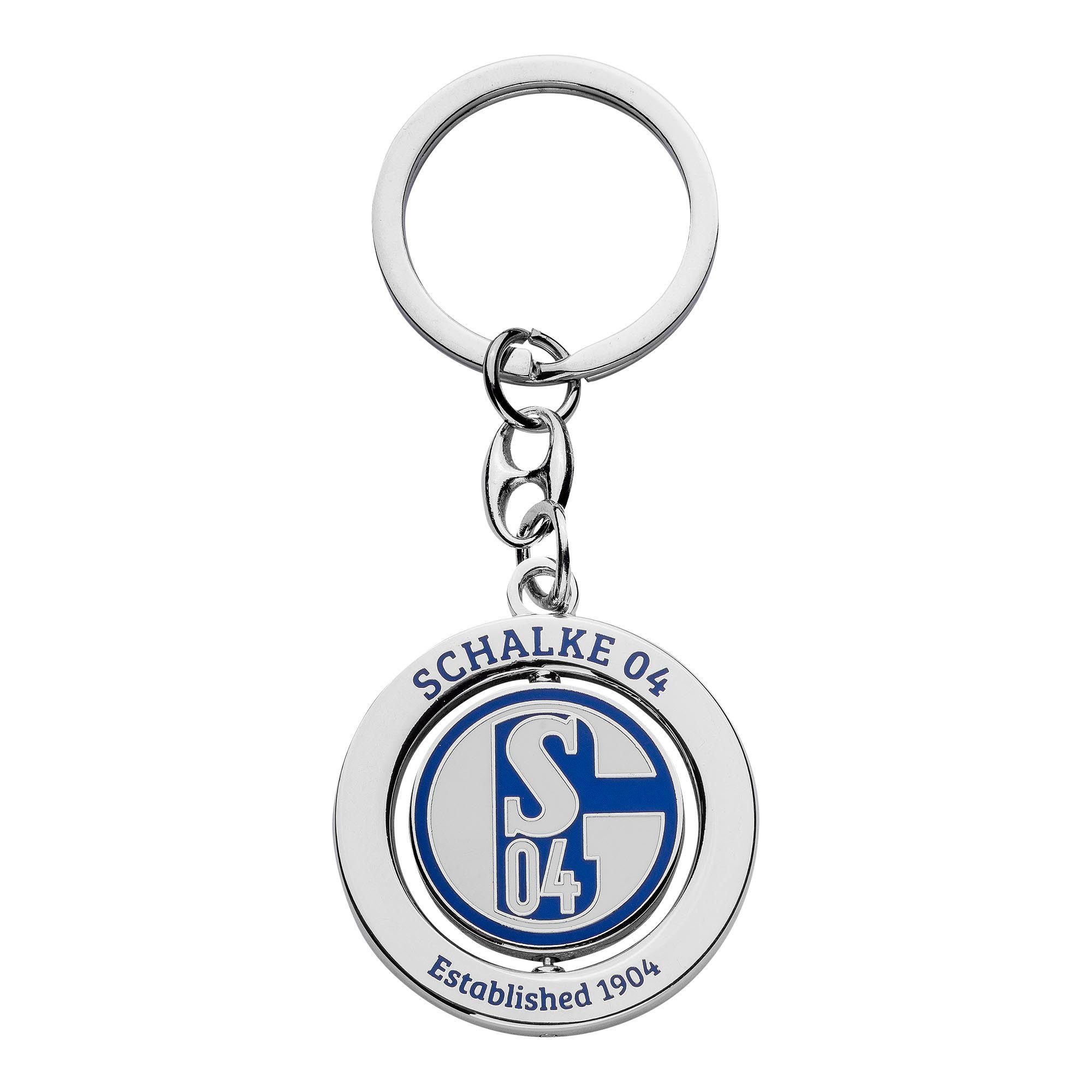 FC Schalke 04 Schlüsselanhänger Schlüsselanhänger Spinning (1-tlg) günstig online kaufen