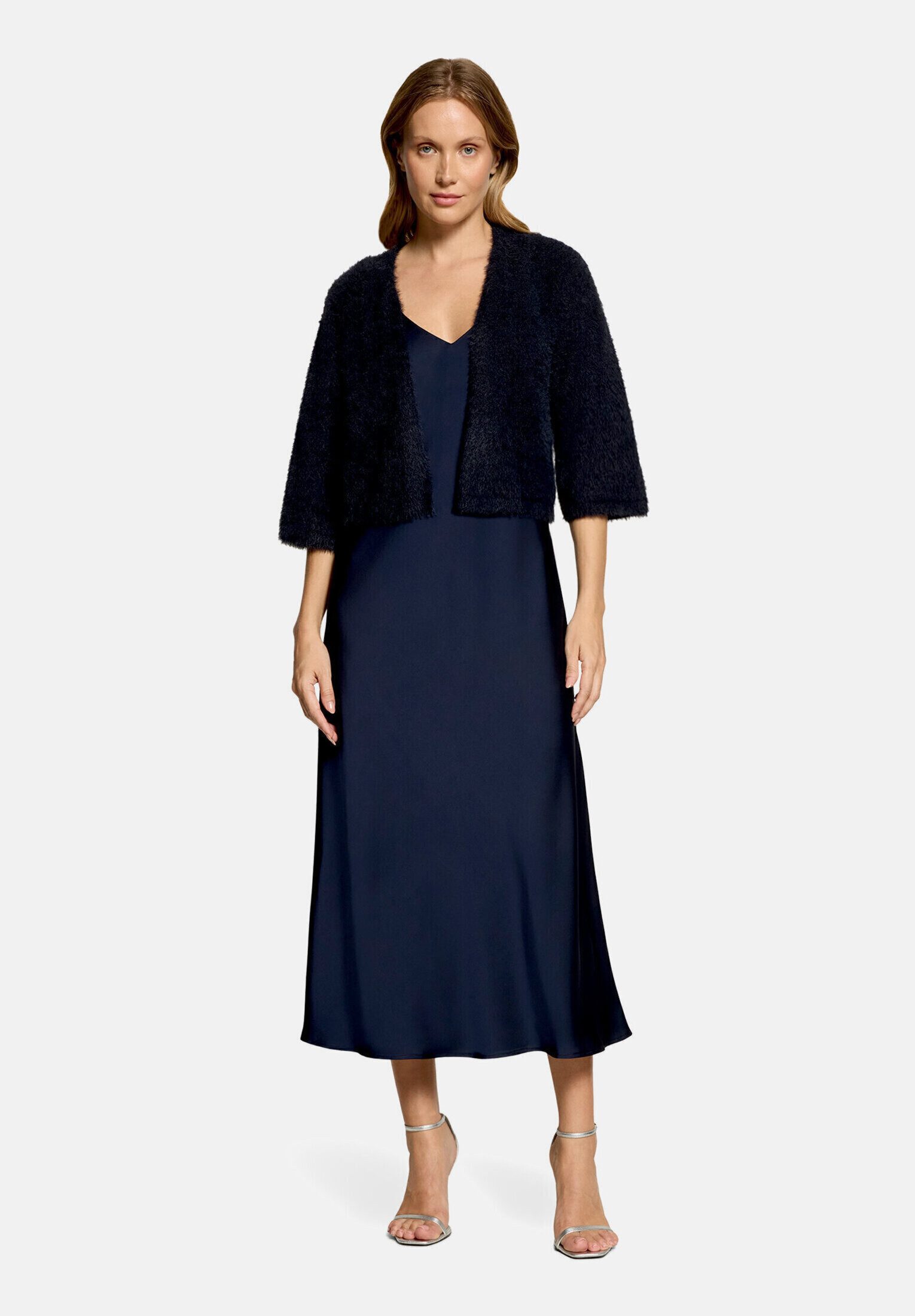 Vera Mont Strickjacke Damen mit 3/4 Arm (1-tlg)