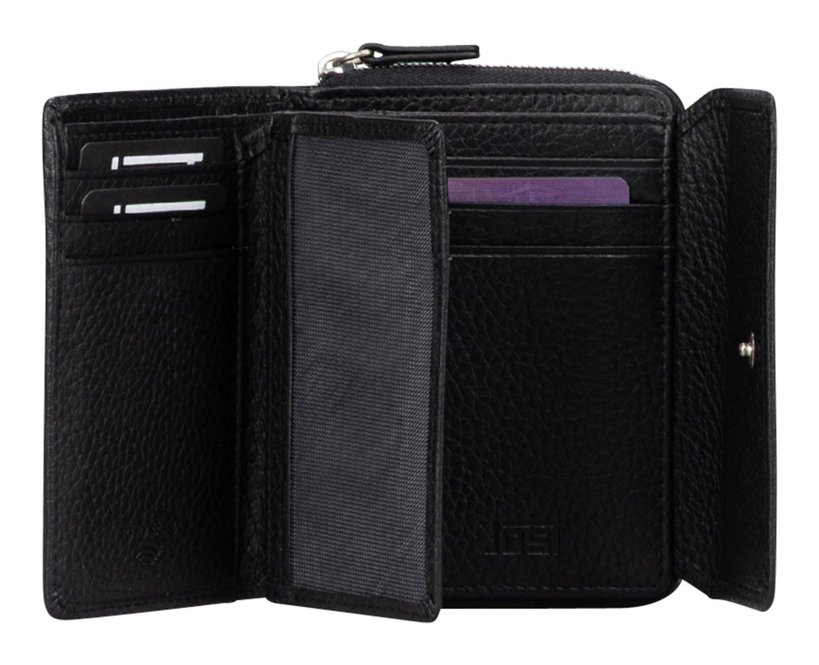 Jost Geldbörse Zip Wallet, aus echtem Rindsleder