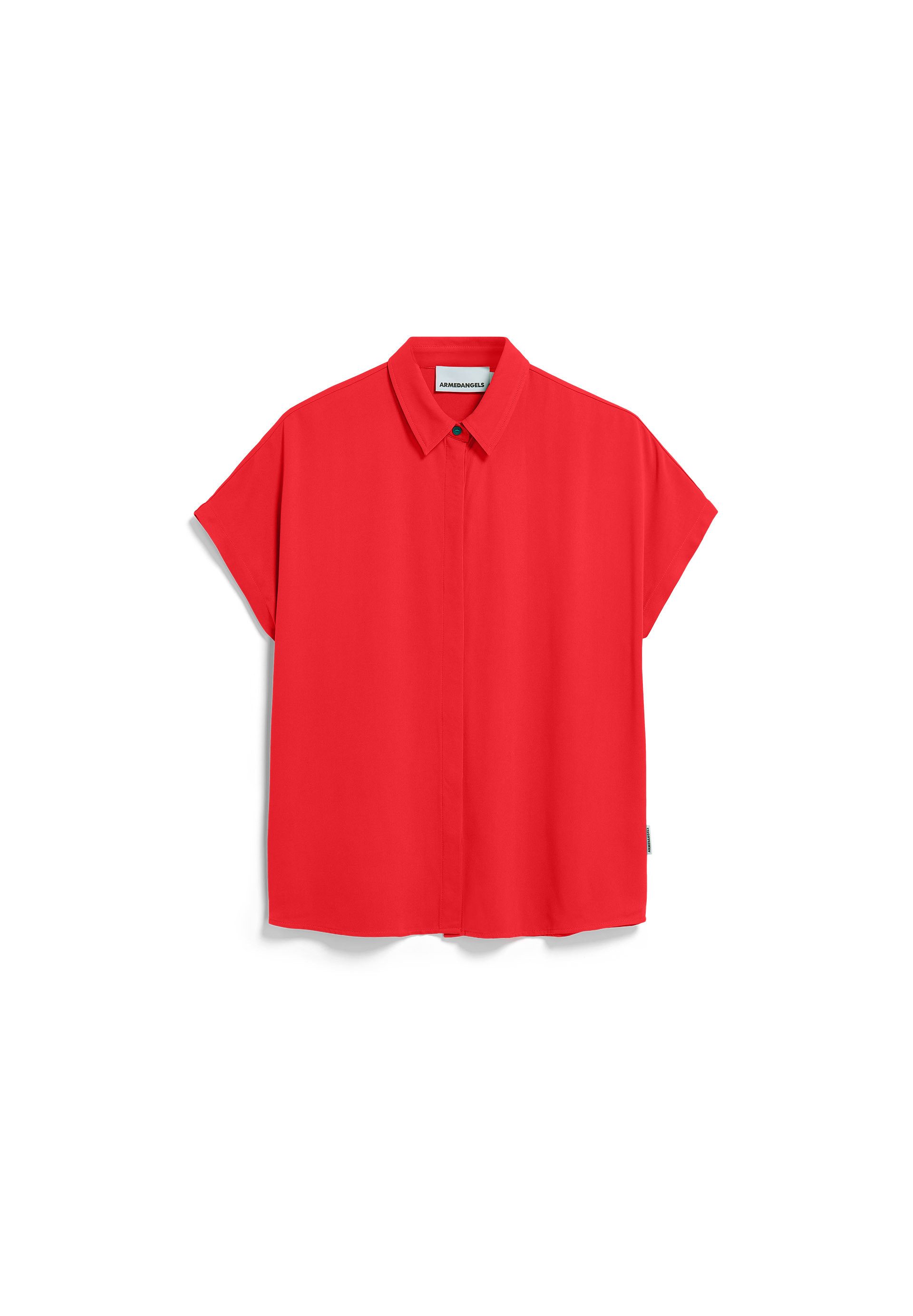 Armedangels Hemdbluse LARISAANA Bluse aus LENZING™ ECOVERO™ Viskose (1-tlg) Relaxed Fit