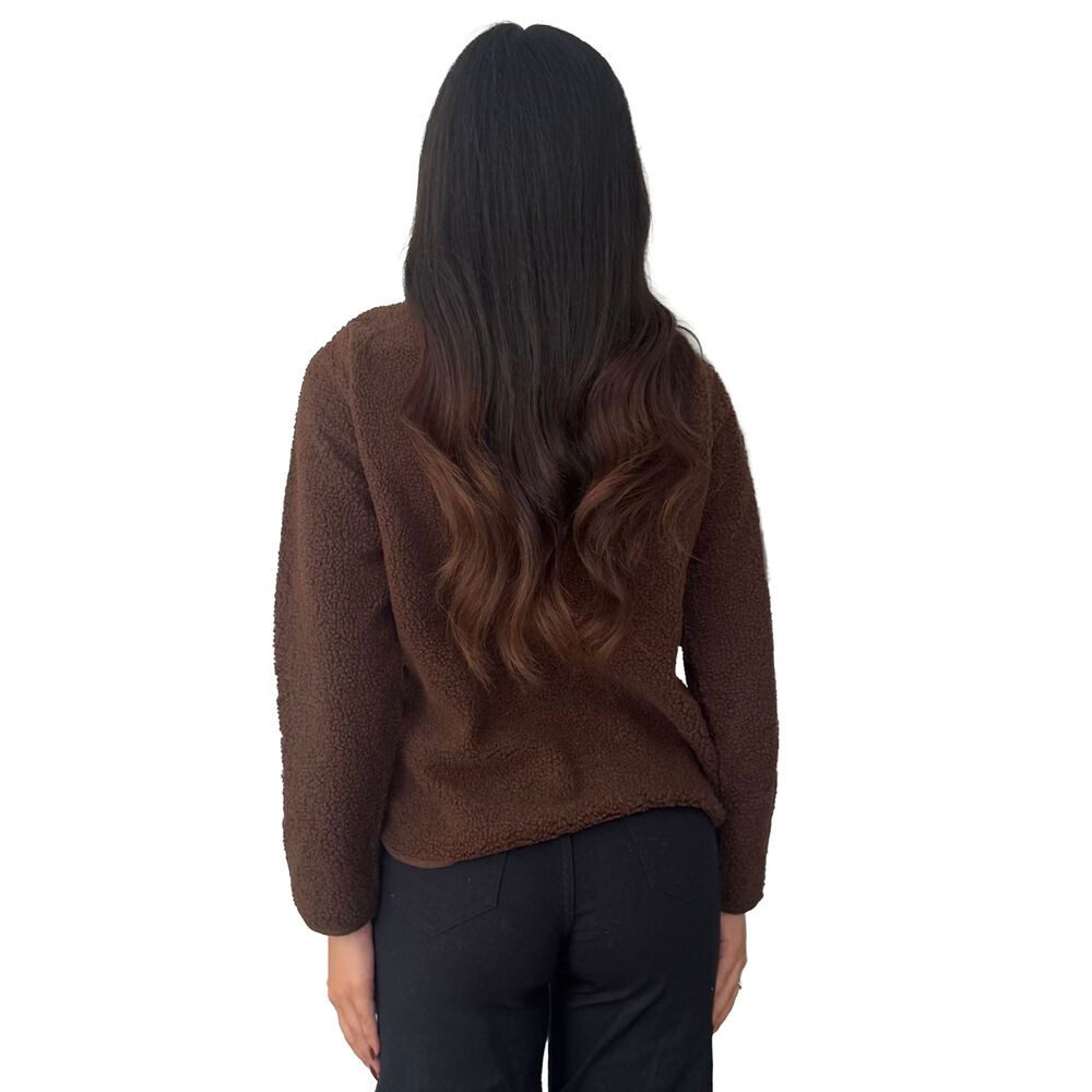 Ital-Design Bouclèjacke Kuscheljacke für Damen – Modisch, Komfortabel, Viel günstig online kaufen