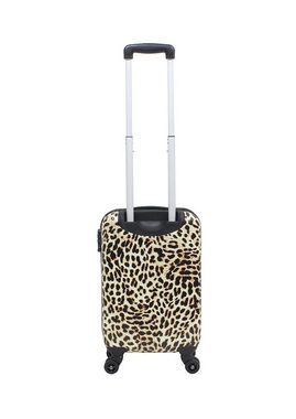 Saxoline® Koffer Leopard, mit Tragegriff