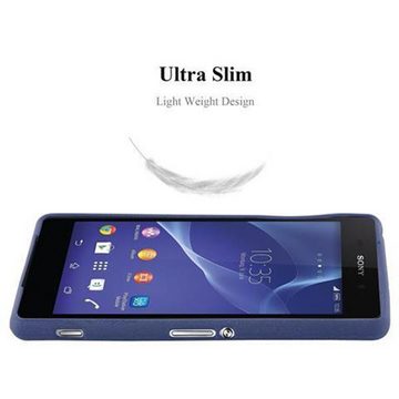 Cadorabo Handyhülle Sony Xperia Z1 Sony Xperia Z1, Flexible TPU Silikon Handy Schutzhülle - Hülle - ultra slim