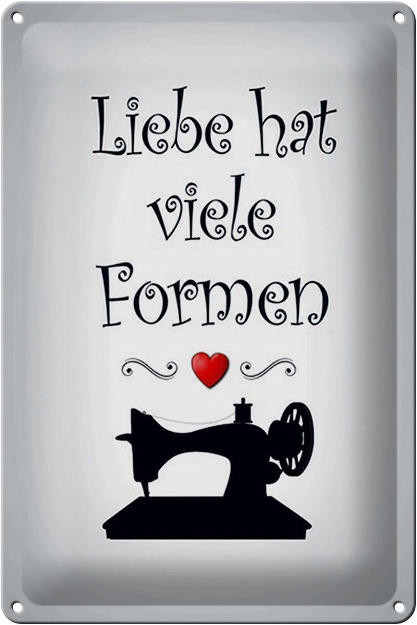 Hebold Metallschild Schild Blech 20x30cm Made in Germany Spruch