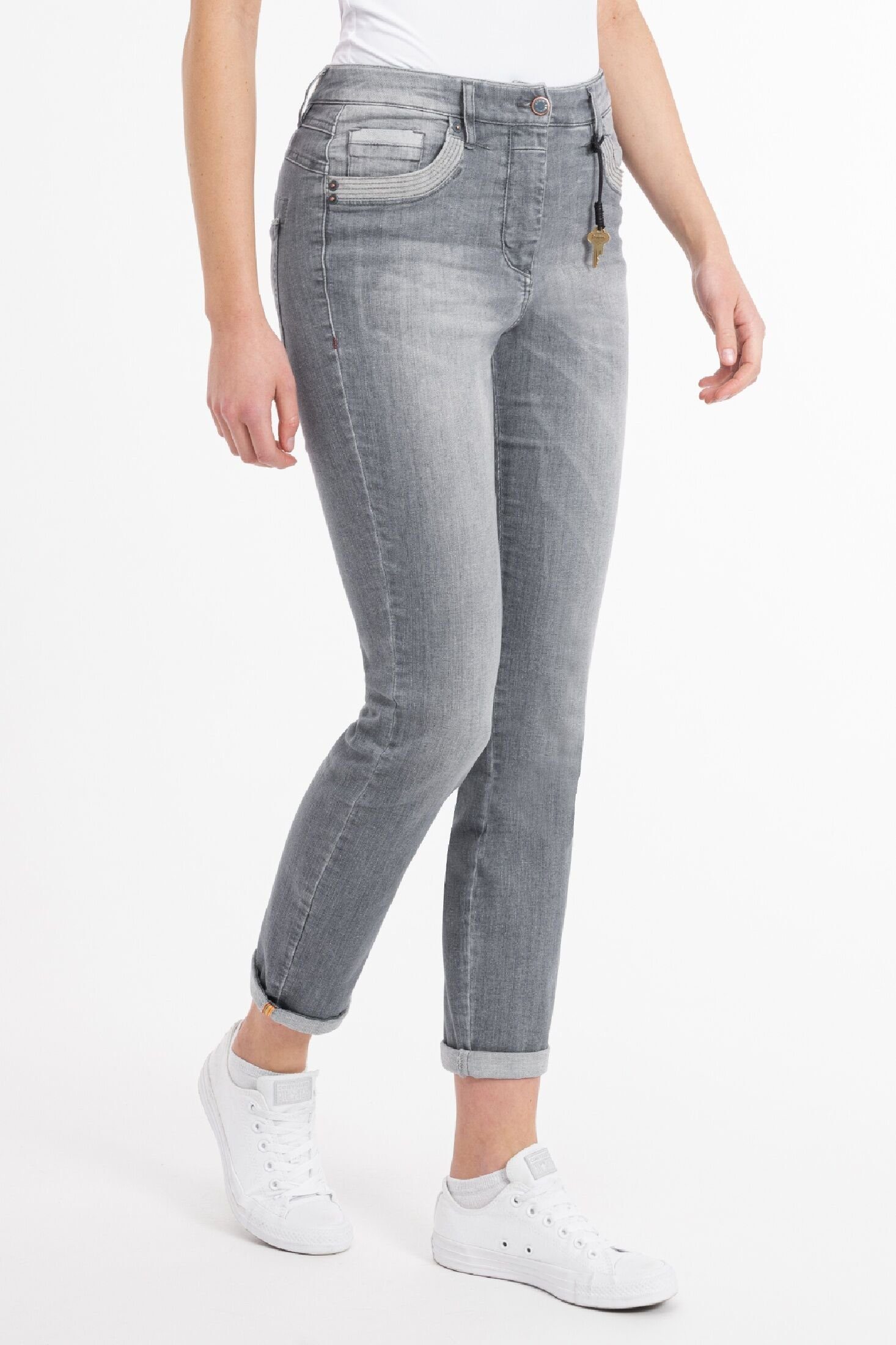 Recover Pants Slim-fit-Jeans ALARA GREY