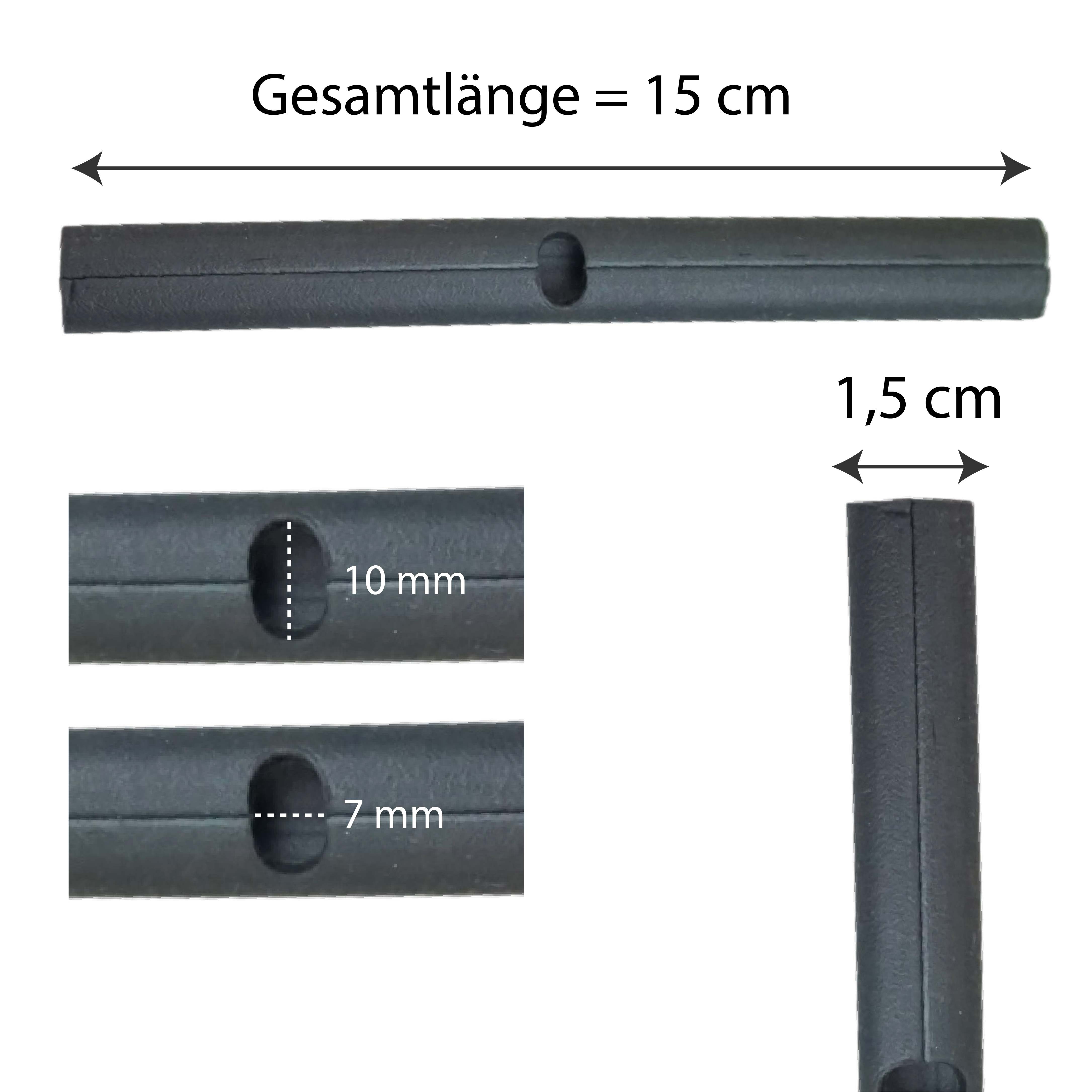 Pferdelinis Sporenschutz, Gummi - 2 Stück, schwarz, idealer Sporenschoner Schutz Reitstiefel (1-tlg) Gummi, antirutsch