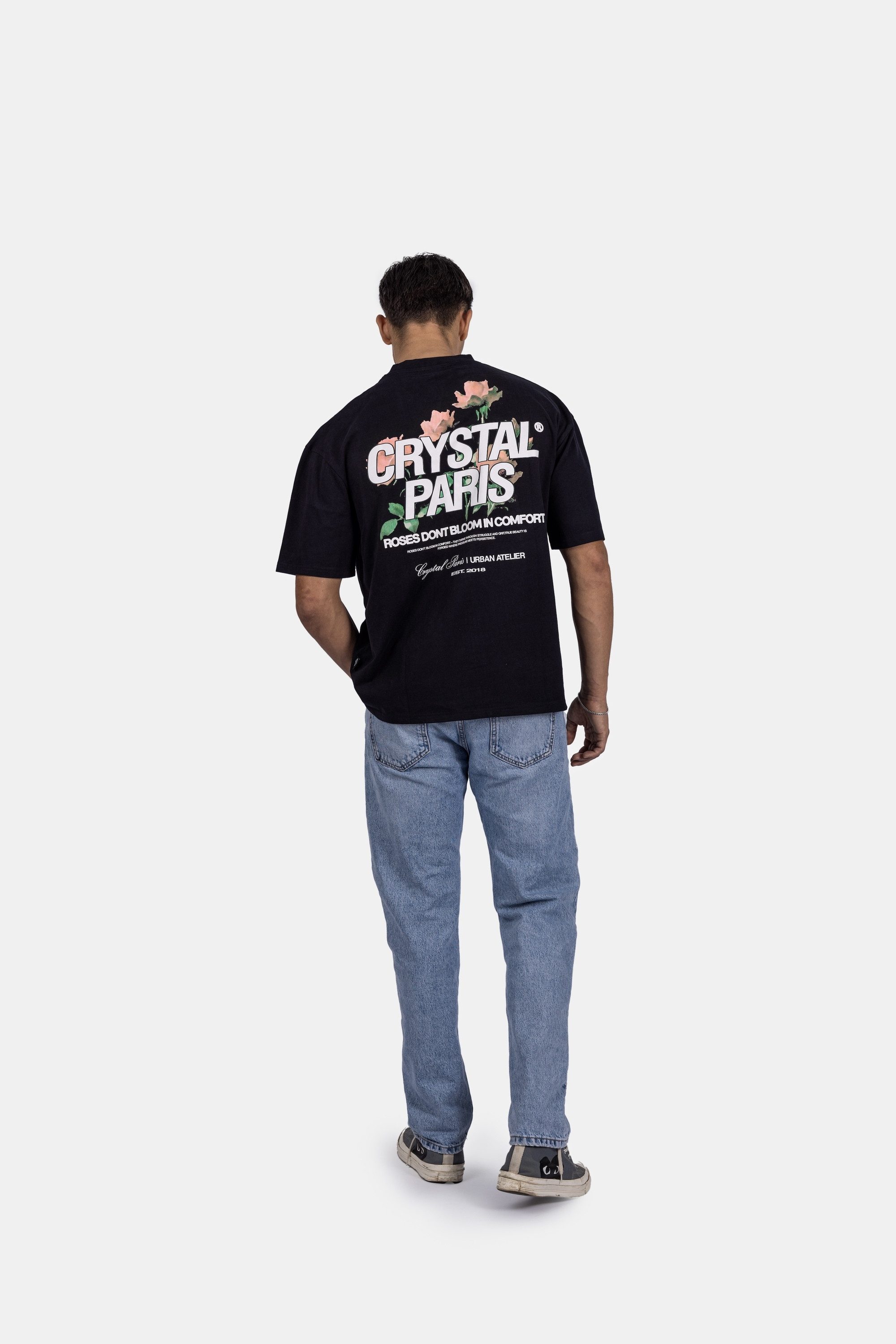 Crystal Paris T-Shirt Rose (1-tlg)