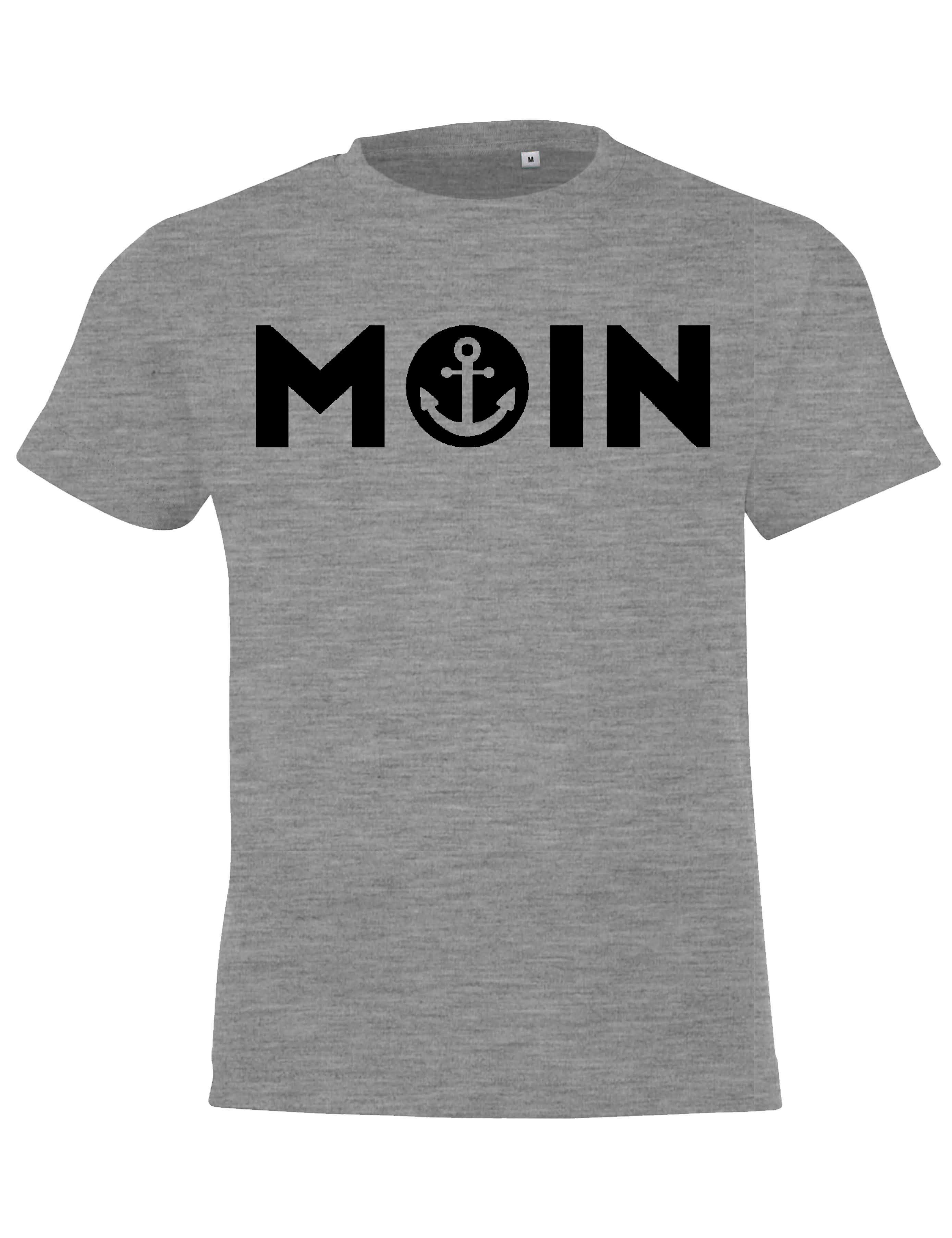 T-Shirt Moin Logo Kinder T-Shirt Anker Spruch