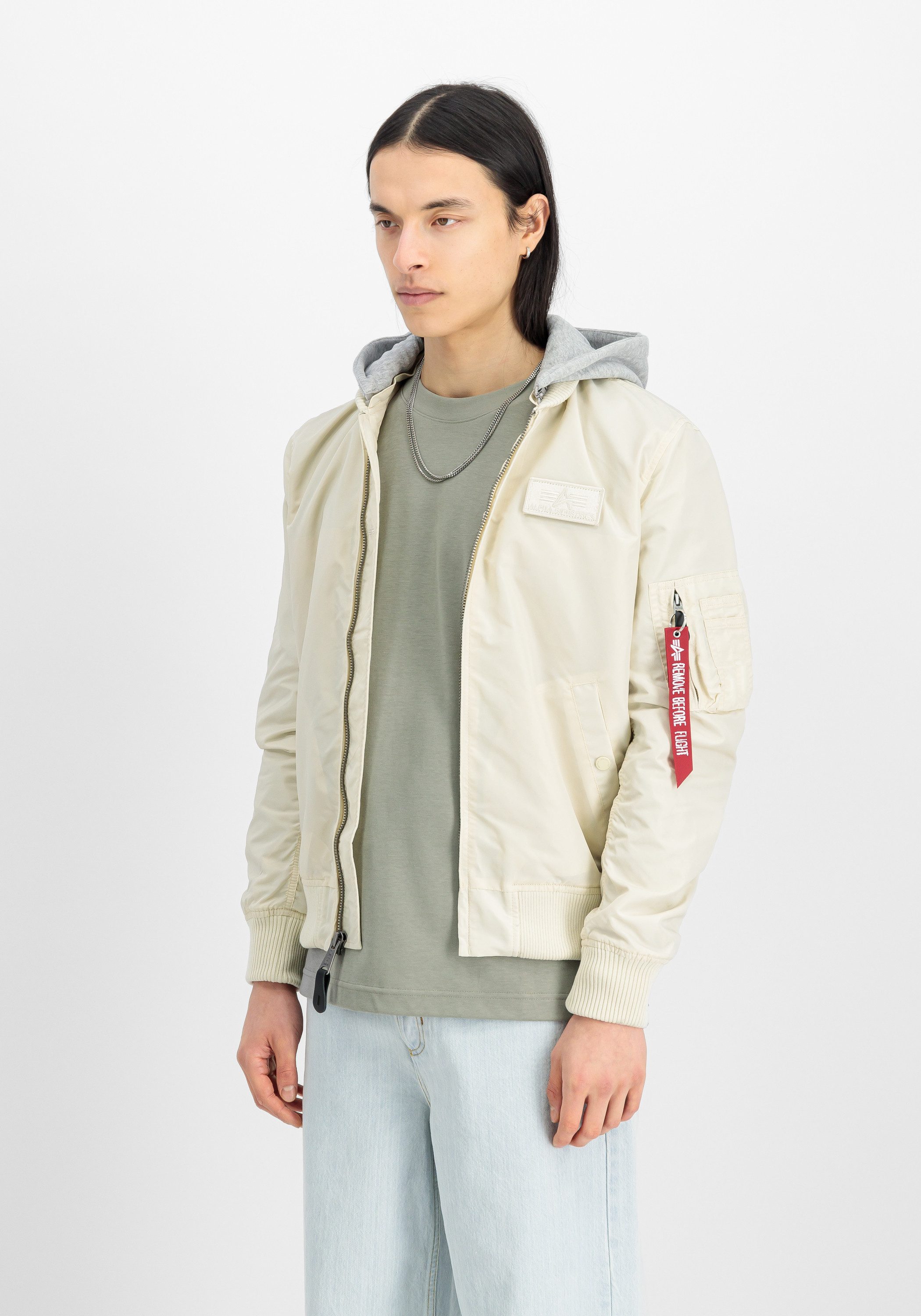 Alpha Industries Bomberjacke MA-1 TT Hood Light günstig online kaufen