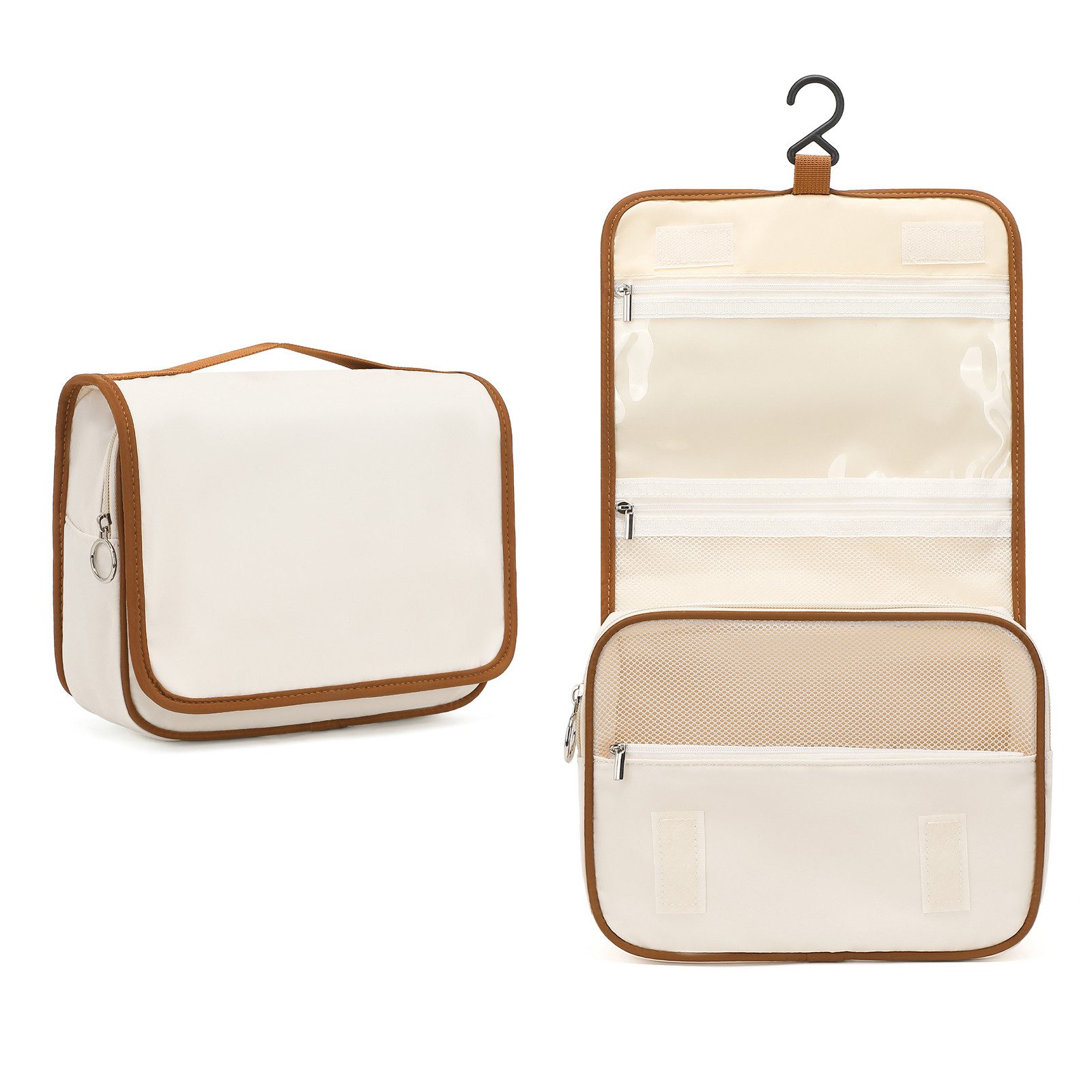 KONO Kulturbeutel Koffer Organizer Set 6-in-1: S/24x20x9cm & M/45x34x15cm günstig online kaufen