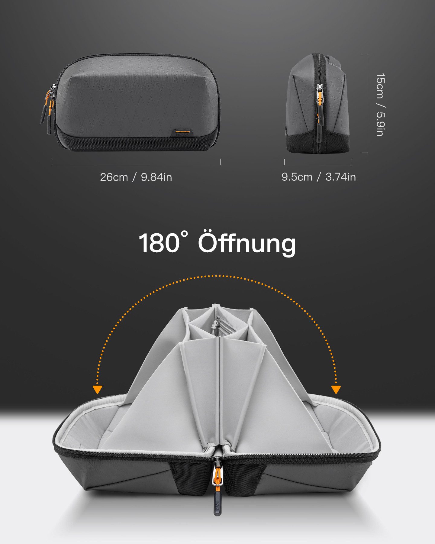 Inateck Taschenorganizer Zubehörtasche Reisetasche Elektroniktasche günstig online kaufen