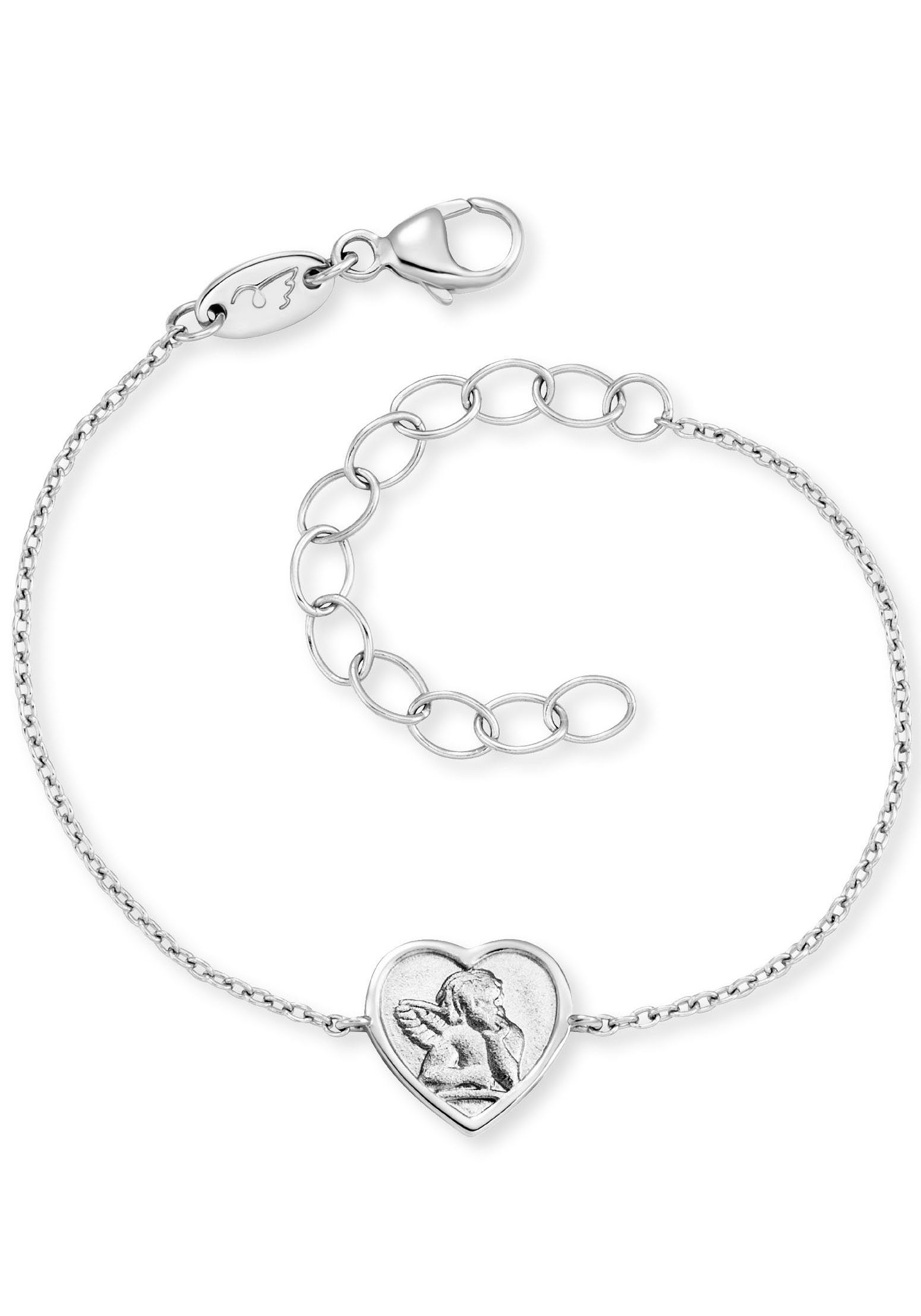 Herzengel Armband Schmuck Geschenk, Armkette, Angeli-Herz, HEB-ANGELI-HEART | Armbänder mit Gravur