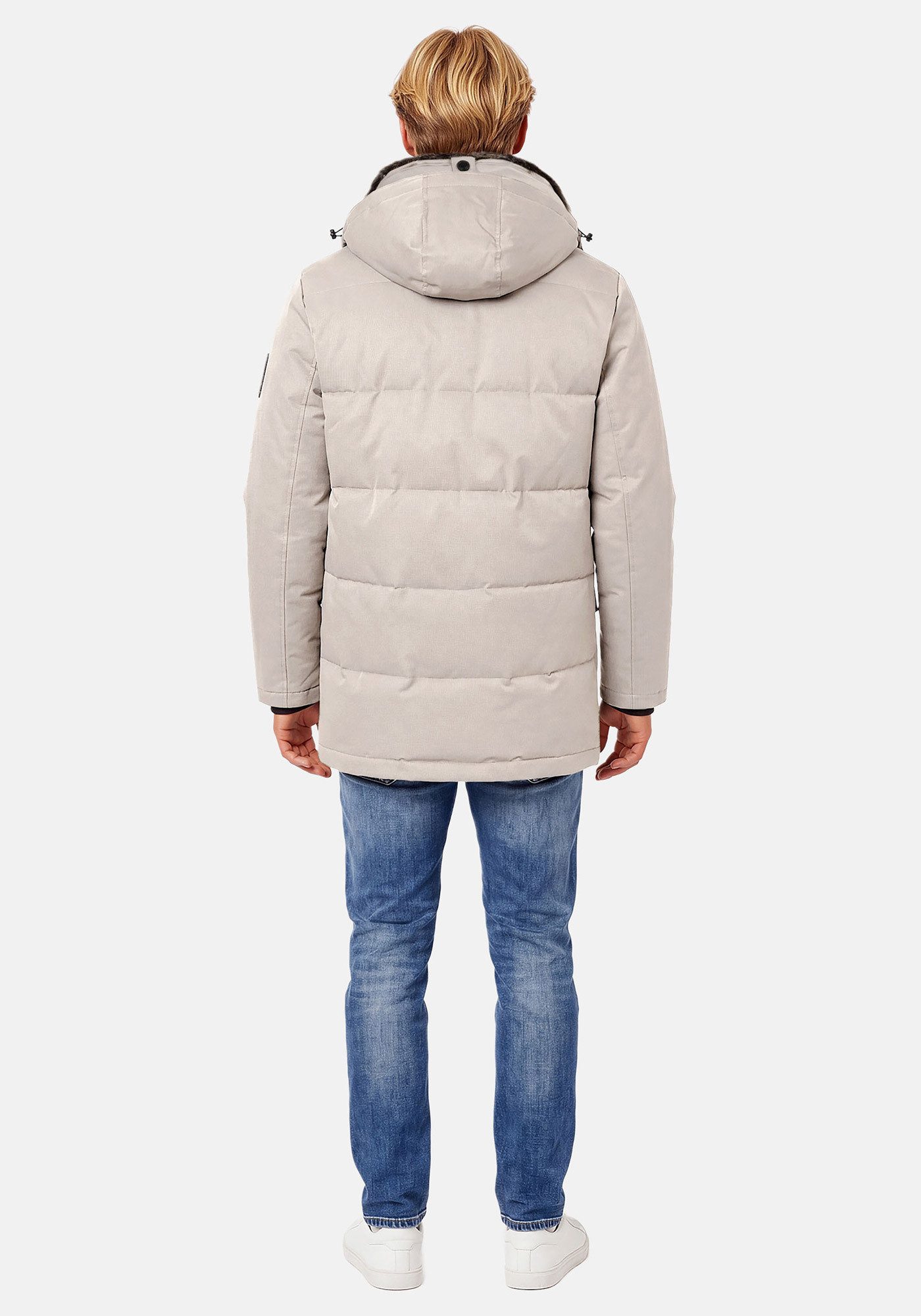 Alessandro Salvarini Winterjacke ASGiova Parka mit warmem Kunstfellkragen und hochwertigem Obermaterial – Bild 4 von 5
