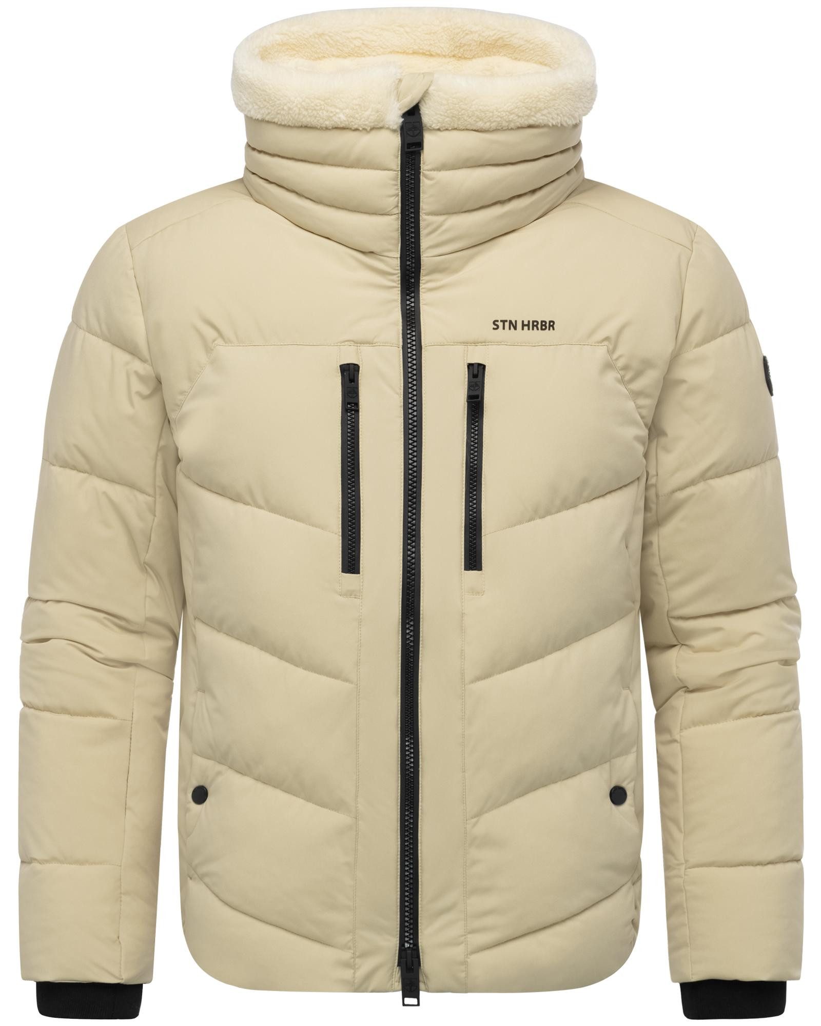 Stone Harbour Steppjacke Ansello XX Gesteppte Herrenjacke mit Teddy-Kunstfe günstig online kaufen