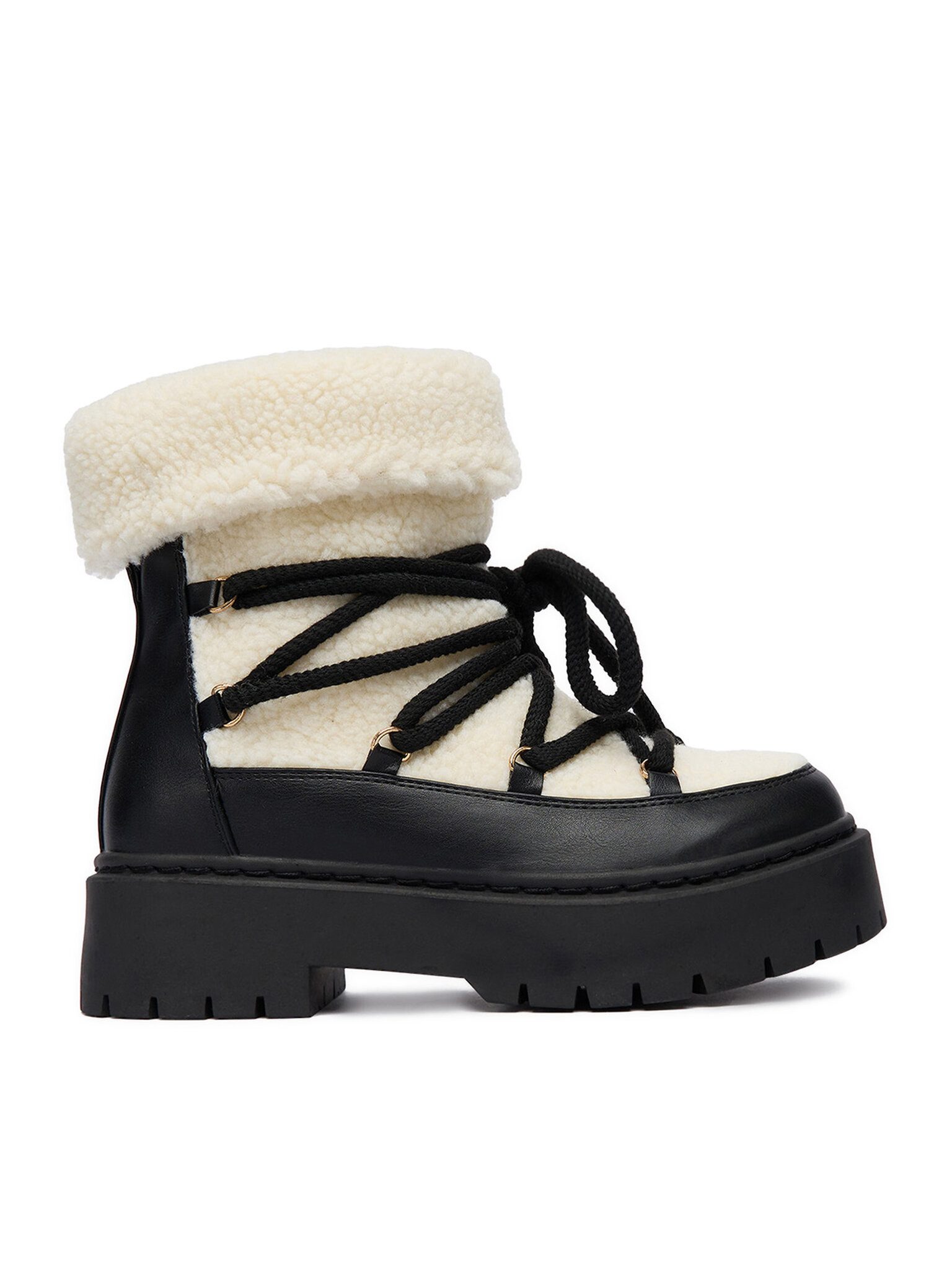 DeeZee Deezee Damen-Schneestiefel Écru 13123Y-3 Winterstiefel