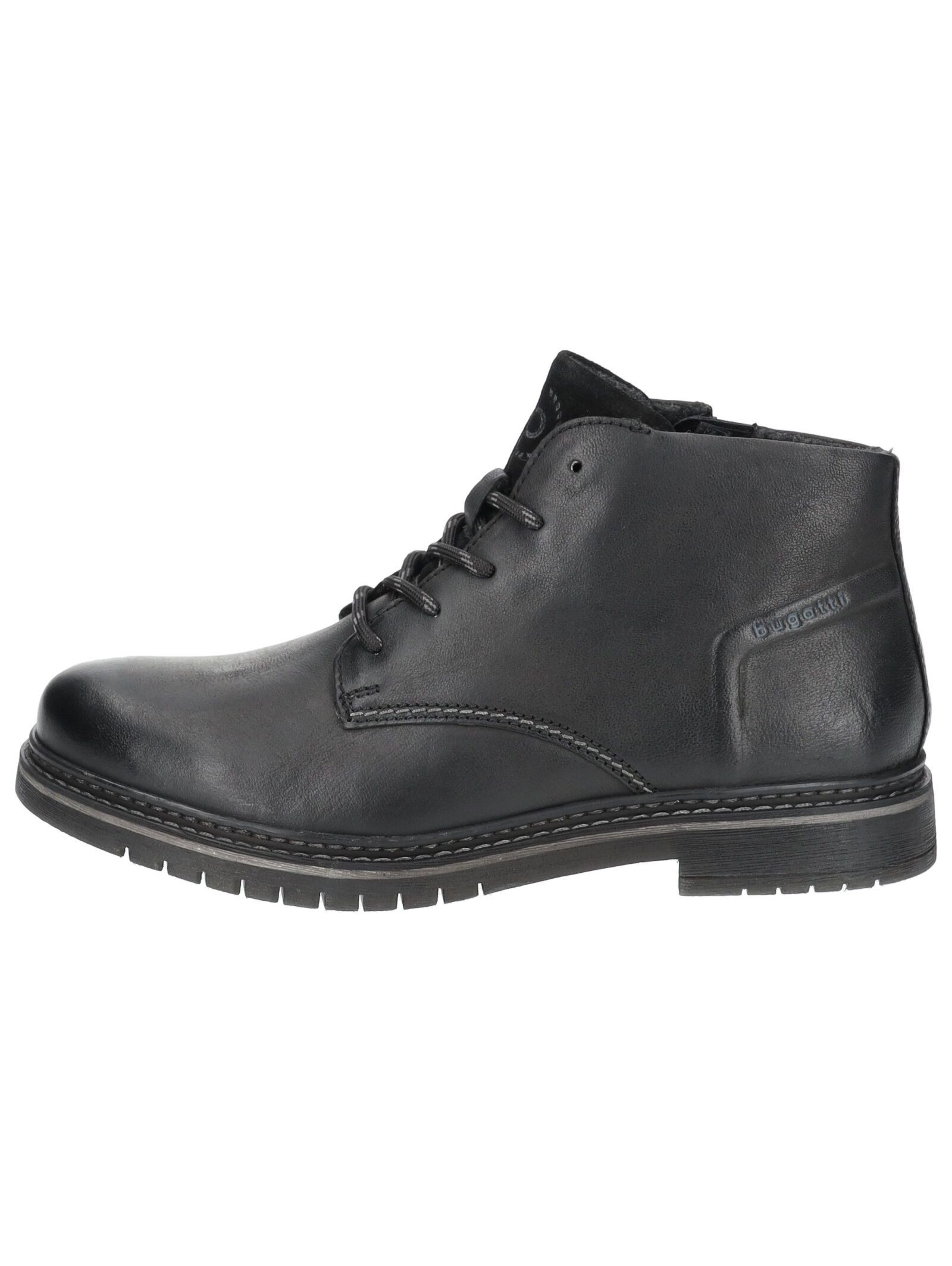 bugatti bugatti Stiefelette Leder Schnürstiefelette