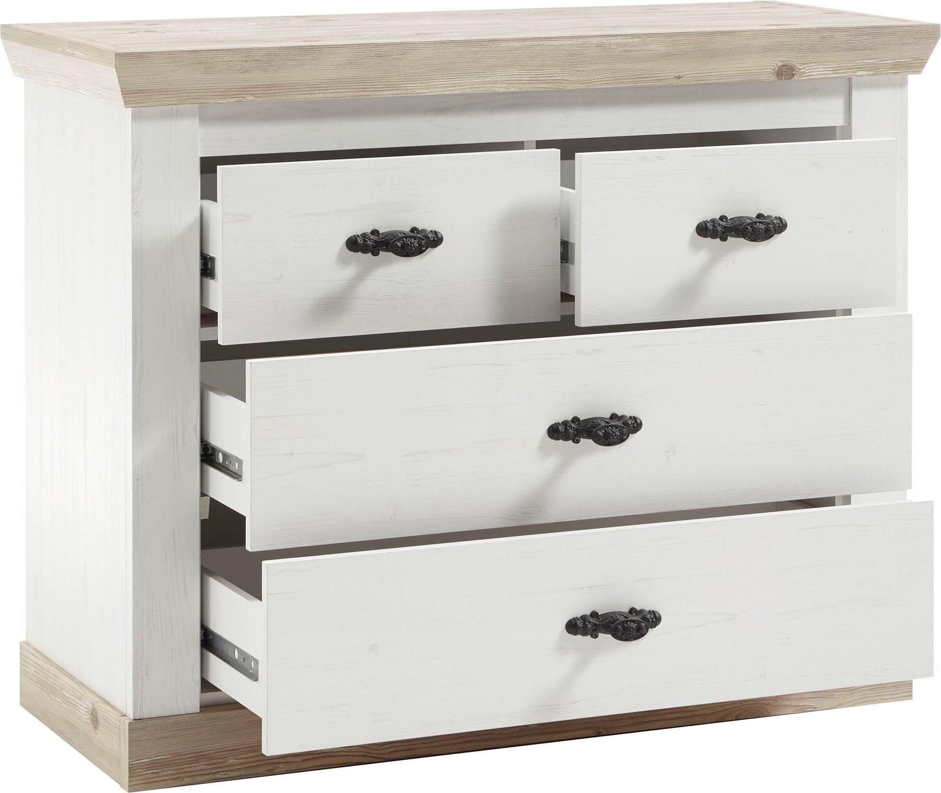 Home affaire Kommode Florenz, Breite ca. 107 cm