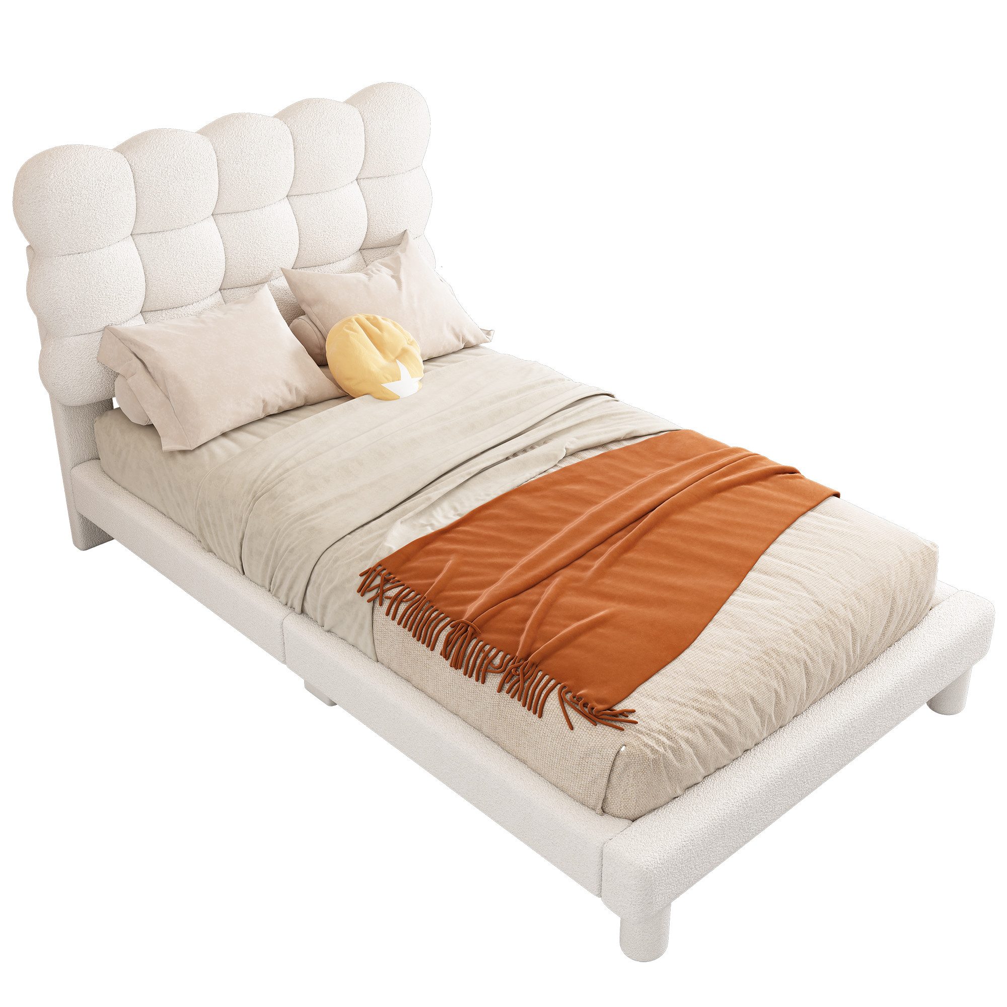 Flieks Polsterbett, Kinderbett Einzelbett 90x200cm mit günstig online kaufen