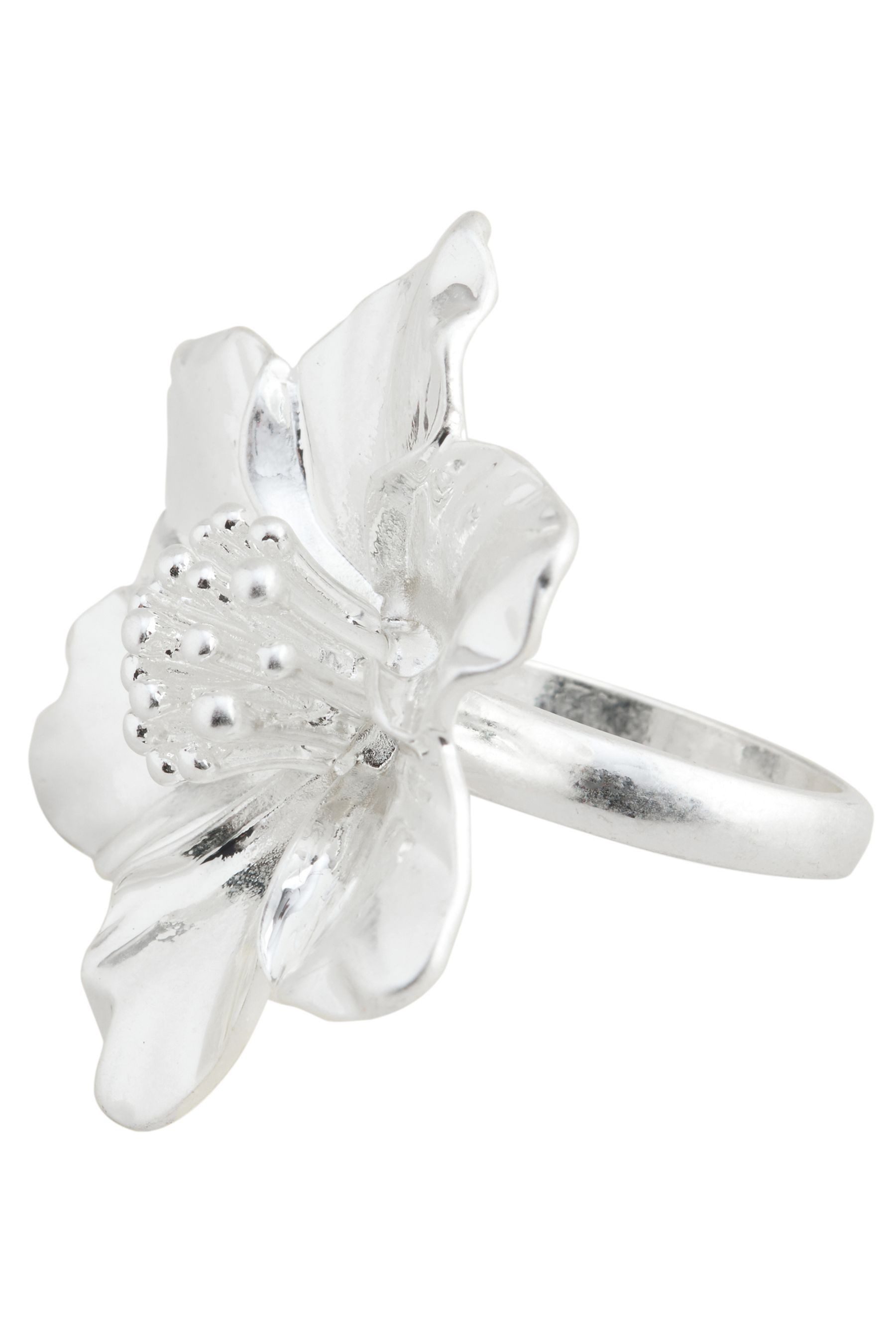 Next Fingerring Auffälliger Ring mit Blume günstig online kaufen