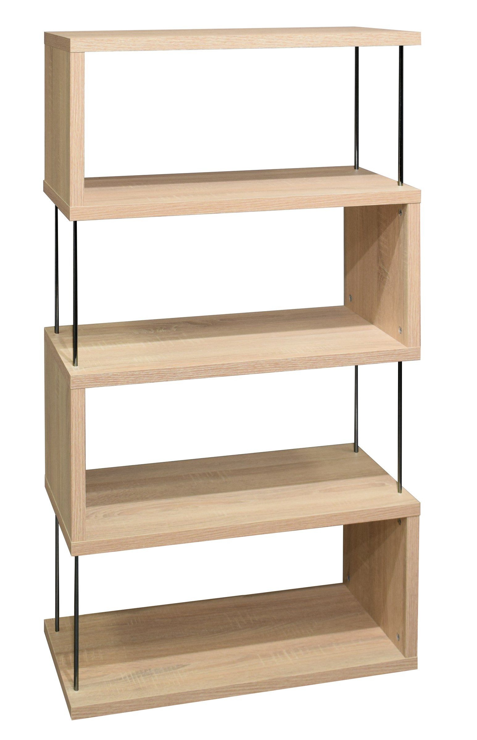 SKS-Online Standregal Linea, Standregal LBH 66x33x126 cm
