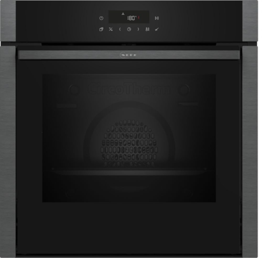 NEFF Backofen N 50 Neff, N 50, B5ACJ7AG3, Einbau-Backofen, Graphite-Grey, EEK: A+, Pyrolyse-Selbstreinigung, Slide + Hide