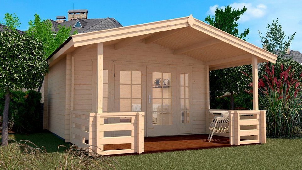 weka Gartenhaus Weekendhaus 137 B Gr.2, 45 mm, BxT: 460x594 cm