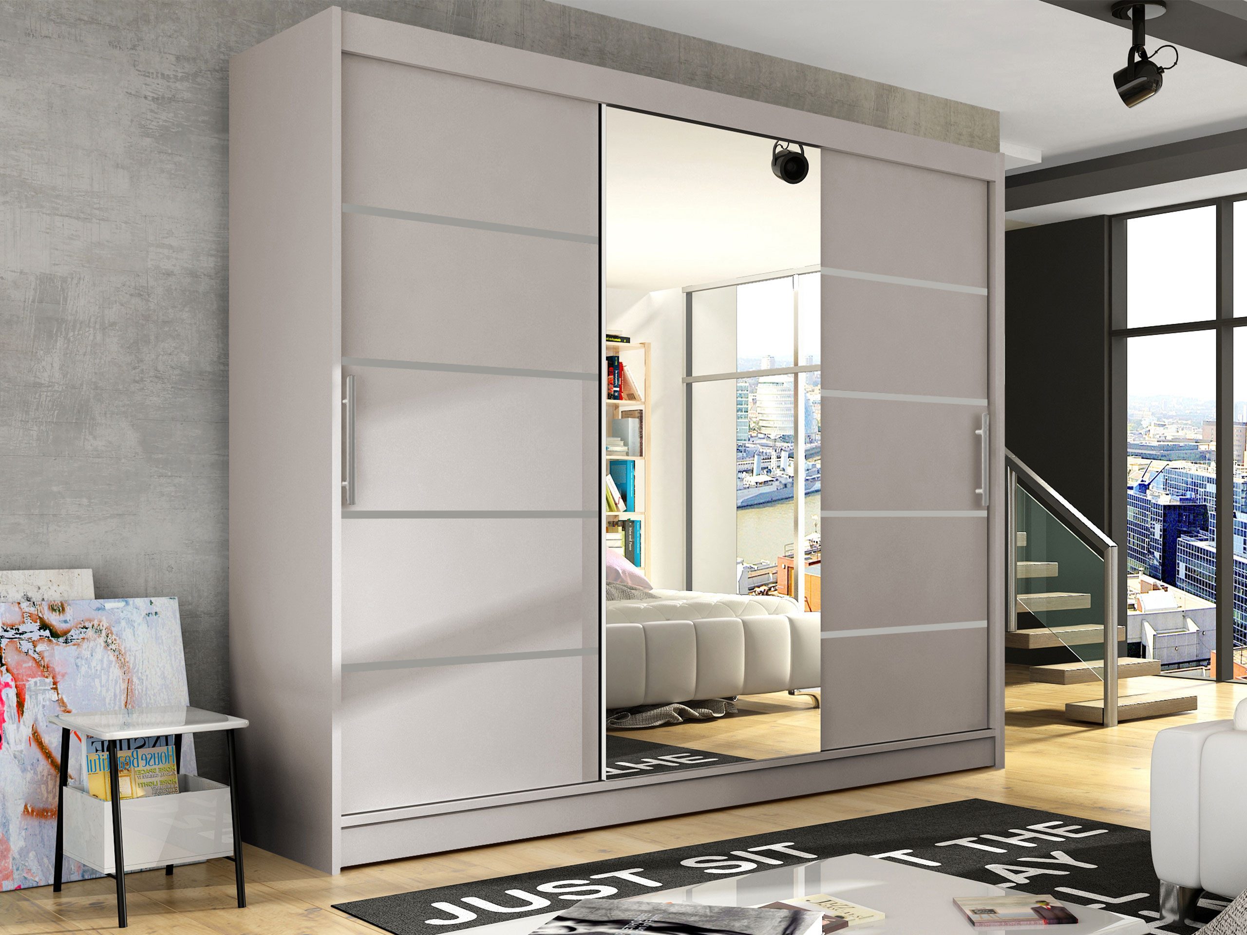 MIRJAN24 Kleiderschrank Aston VI (mit Schiebetüren günstig online kaufen