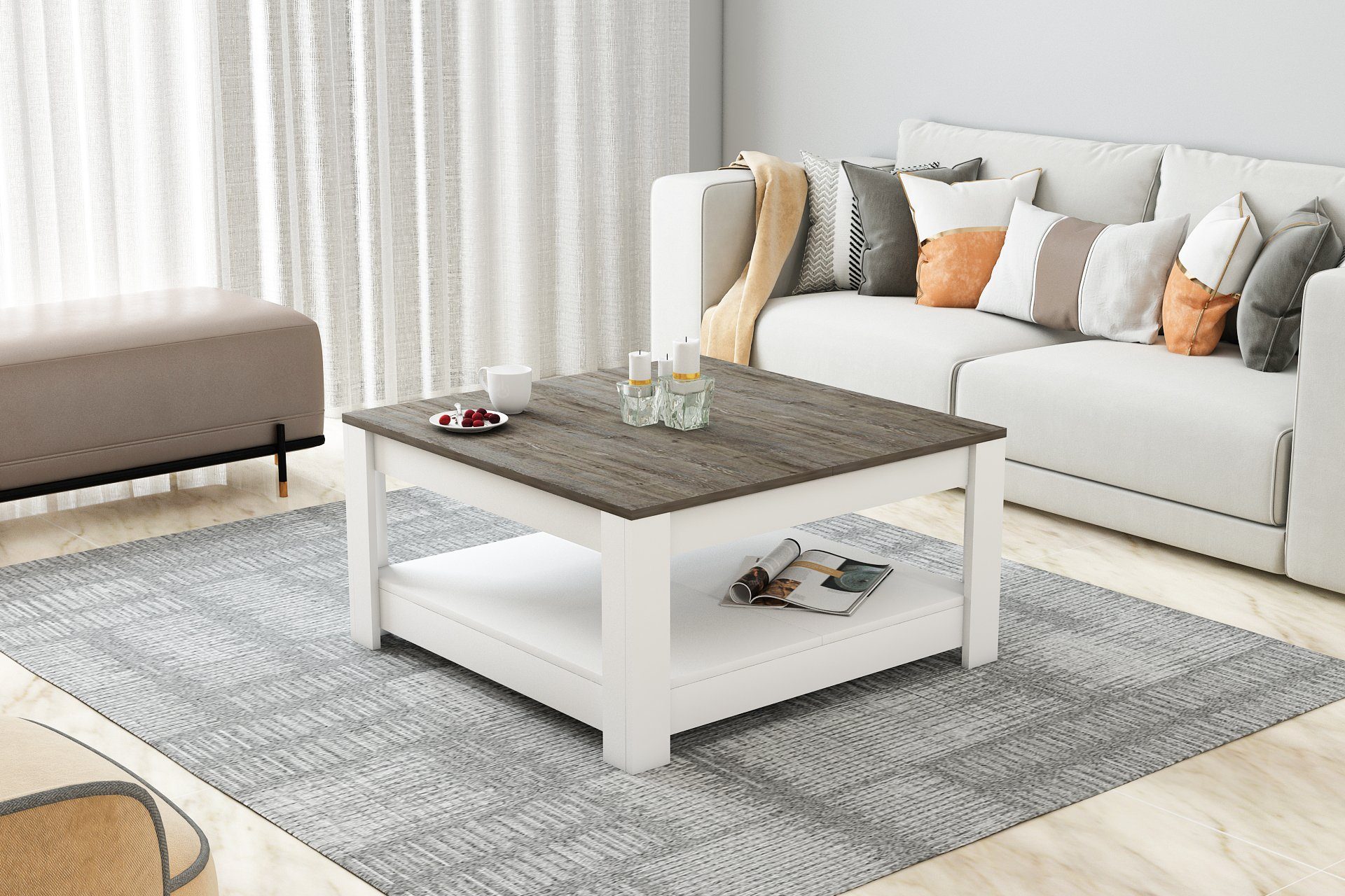 DEMA Home Couchtisch Mitteltisch Athena Kaffeetisch günstig online kaufen