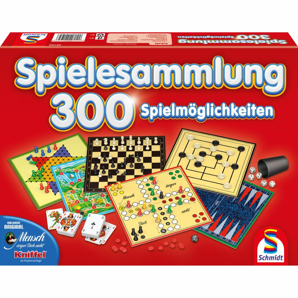 Spielesammlung 300er Rot