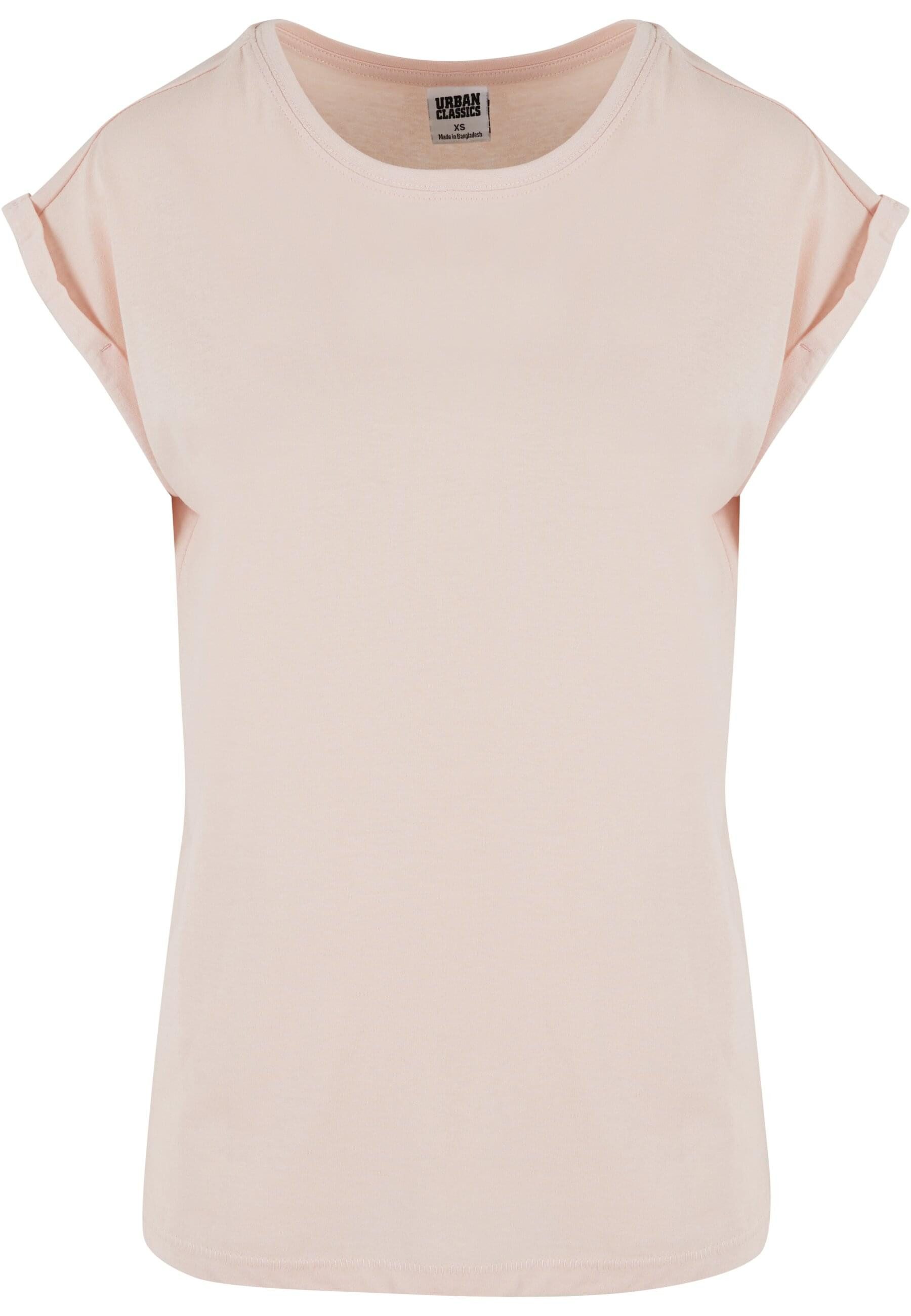 URBAN CLASSICS Kurzarmshirt "Urban Classics Damen Ladies Short Striped Over günstig online kaufen