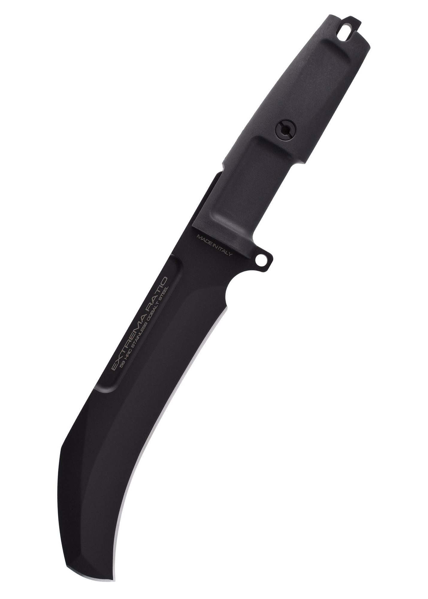 Taschenmesser Feststehendes Messer Corvo schwarz, Extrema Ratio