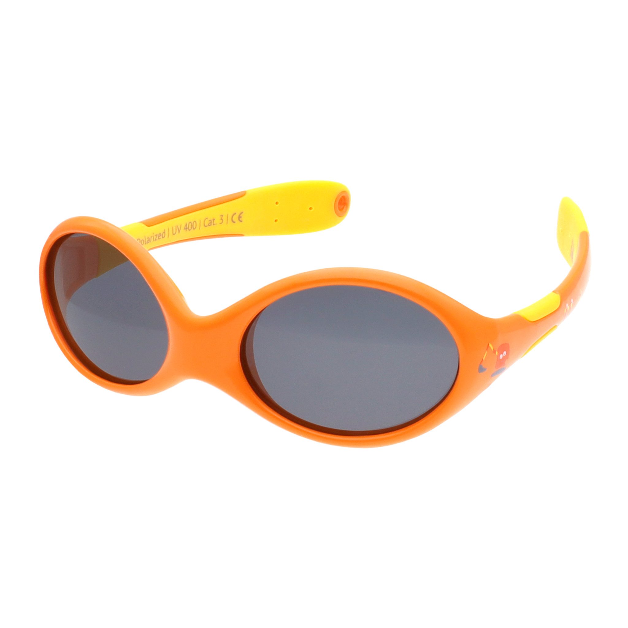 ActiveSol Sonnenbrille Baby 0-24 Monate (in bunten Farben & mit pfiffigen Motiven) Polarisiert, BPA-frei, mit Kopfband