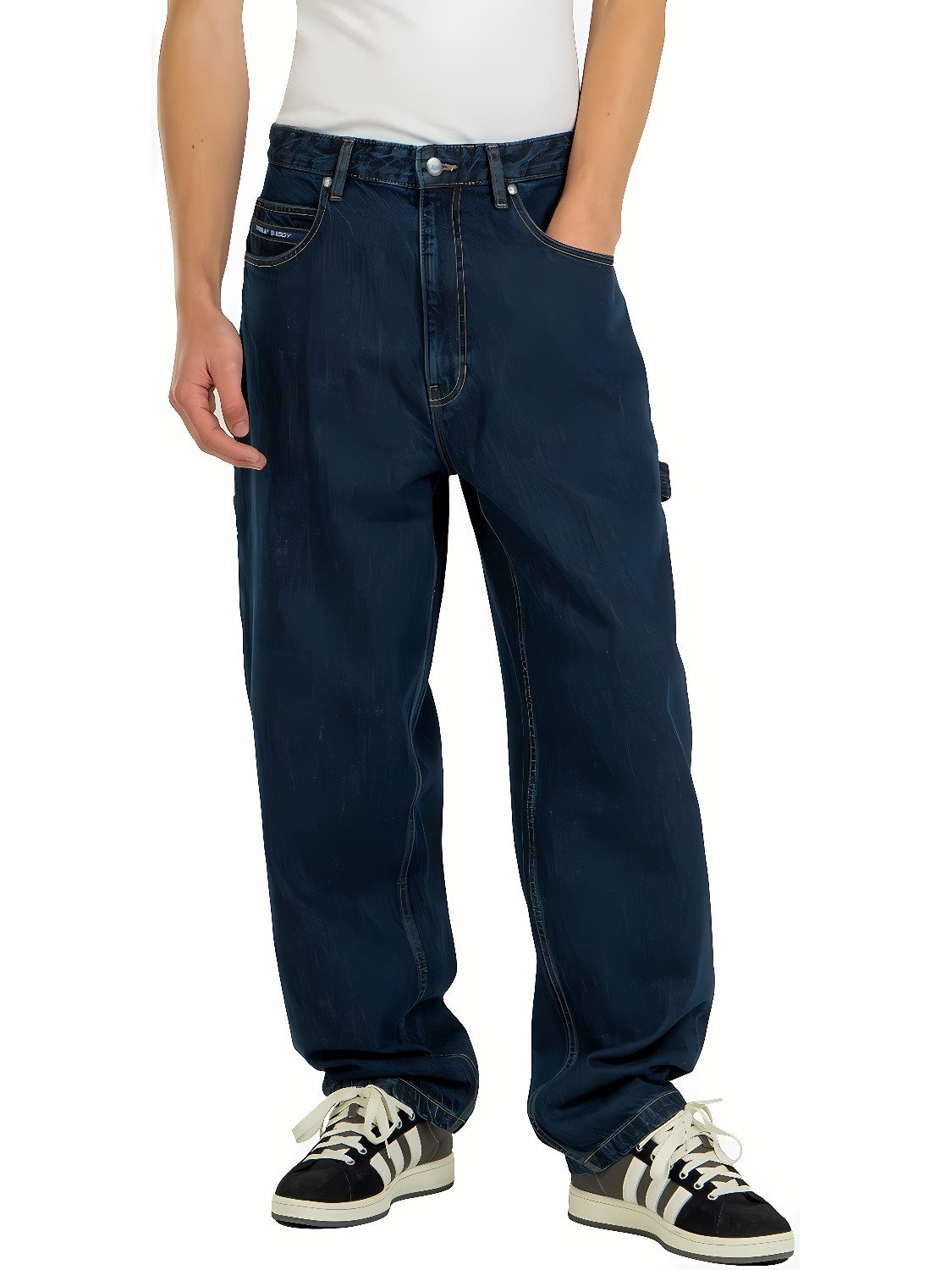 REELL Bequeme Jeans Baggy Worker