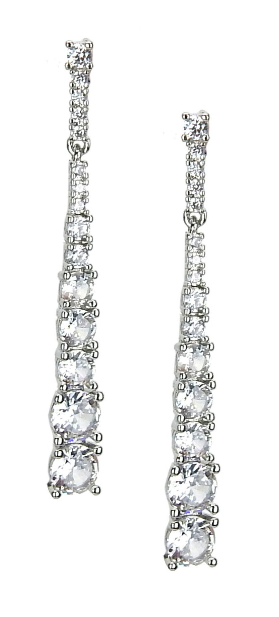 Ella Jonte Paar Ohrstecker, mit funkelnden Strasssteinen, perfekt für Party günstig online kaufen