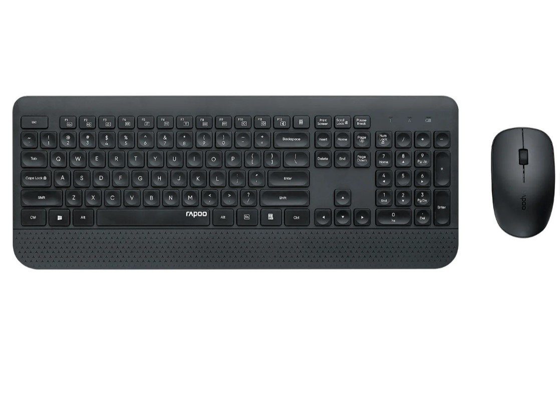 Rapoo Keyboard Wireless Mouse und Keyboard Combo X3500 mit Nano USB-Empfänger
