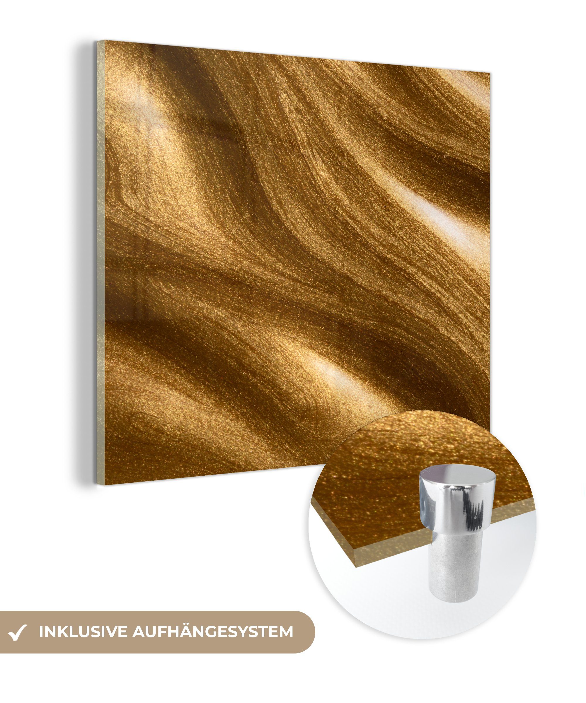 » Goldbilder Goldene OTTO Glas kaufen Glasbilder online |