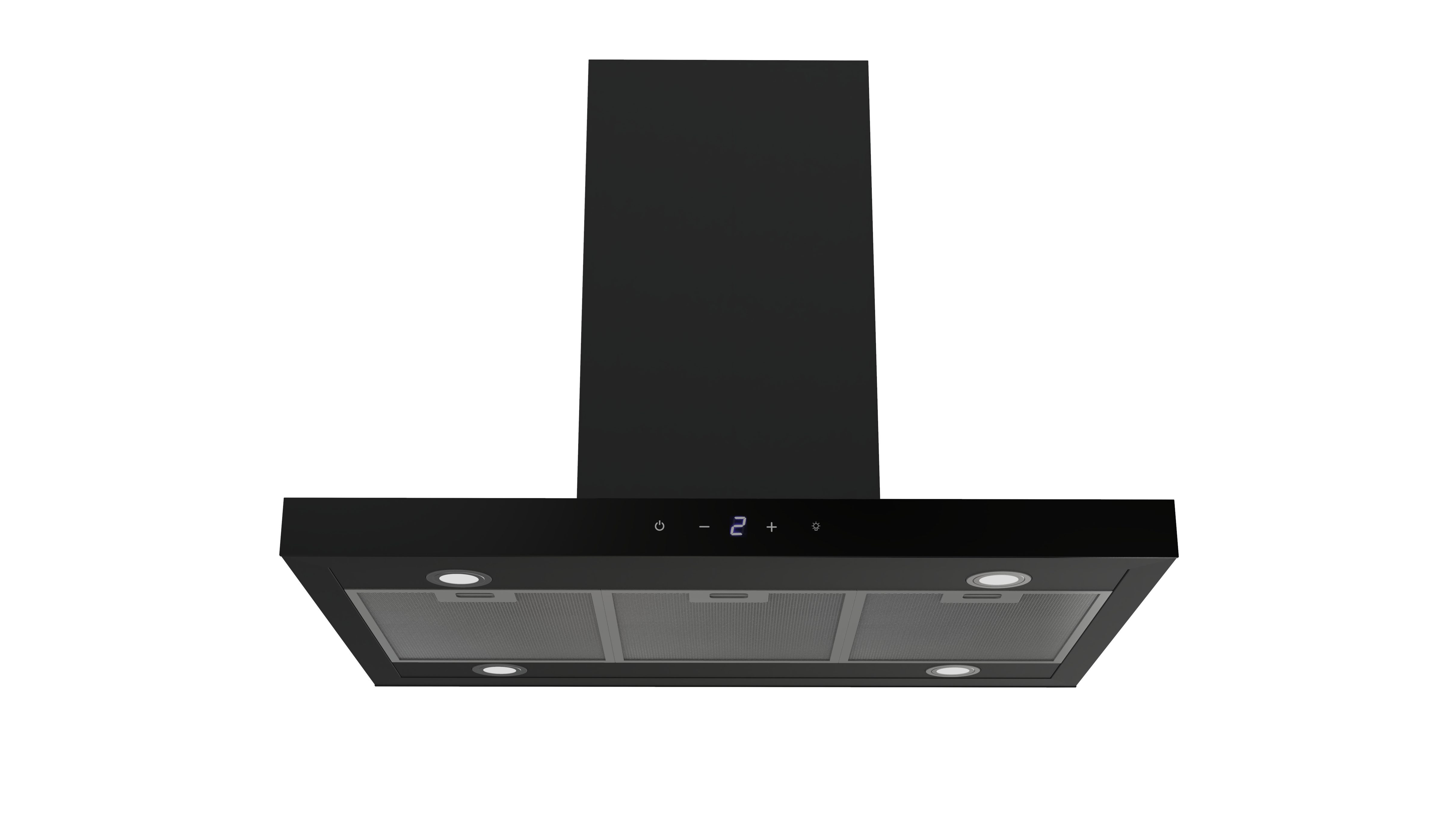 RESPEKTA Inselhaube Cara Cara, EEK: A+, 9 Leistungsstufen, LED Beleuchtung, AB- und Umluftfähig