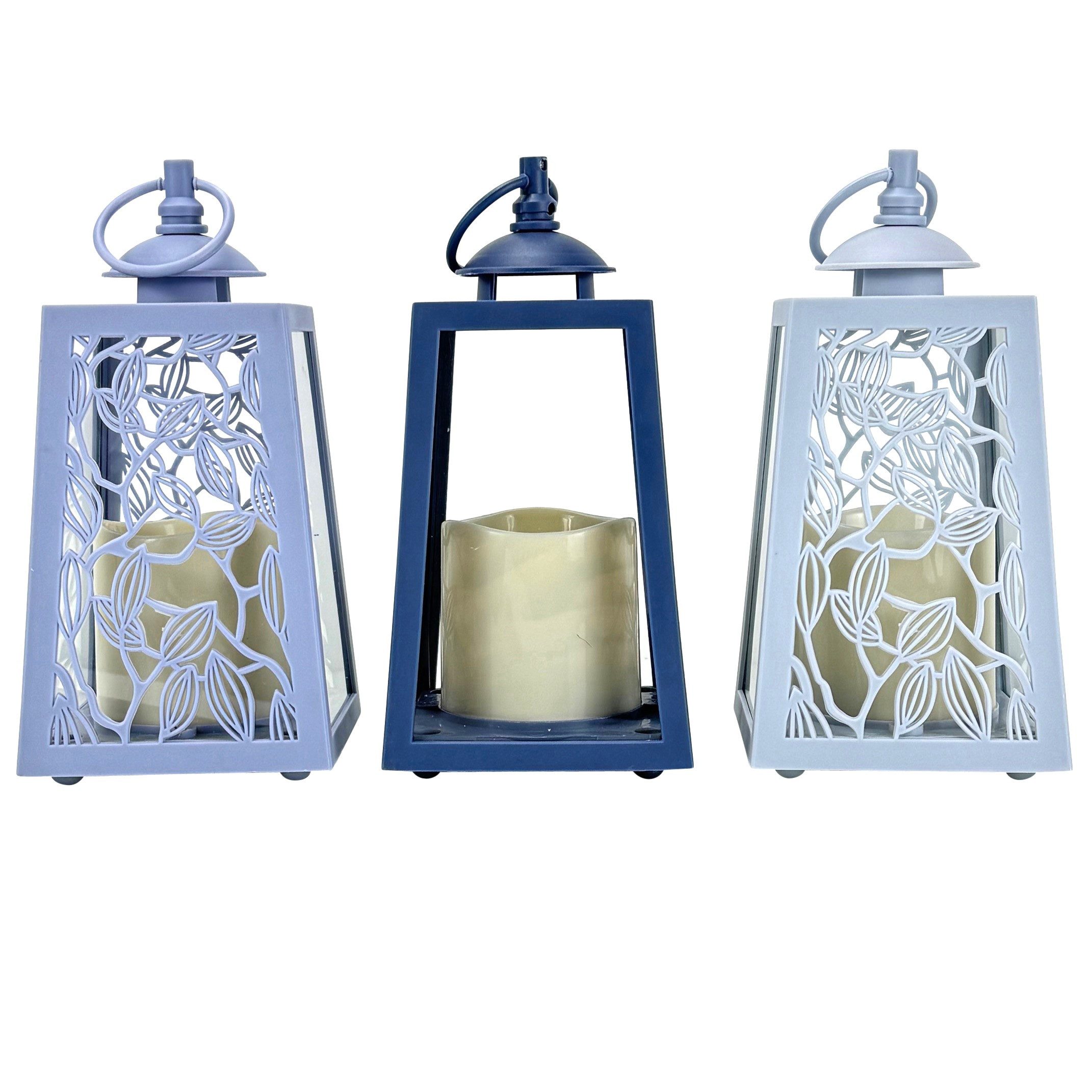 Online-Fuchs LED Laterne 3er Set Deko Laternen für draußen - Outdoor geeign günstig online kaufen