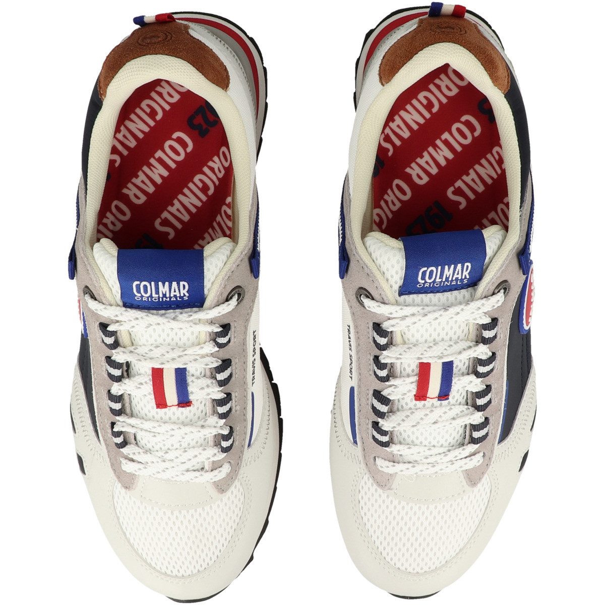 Colmar Travis Sport Dual Herren Sneaker Turnschuhe, Sportschuhe, Freizeitschuhe, Halbschuhe, Schnürschuhe